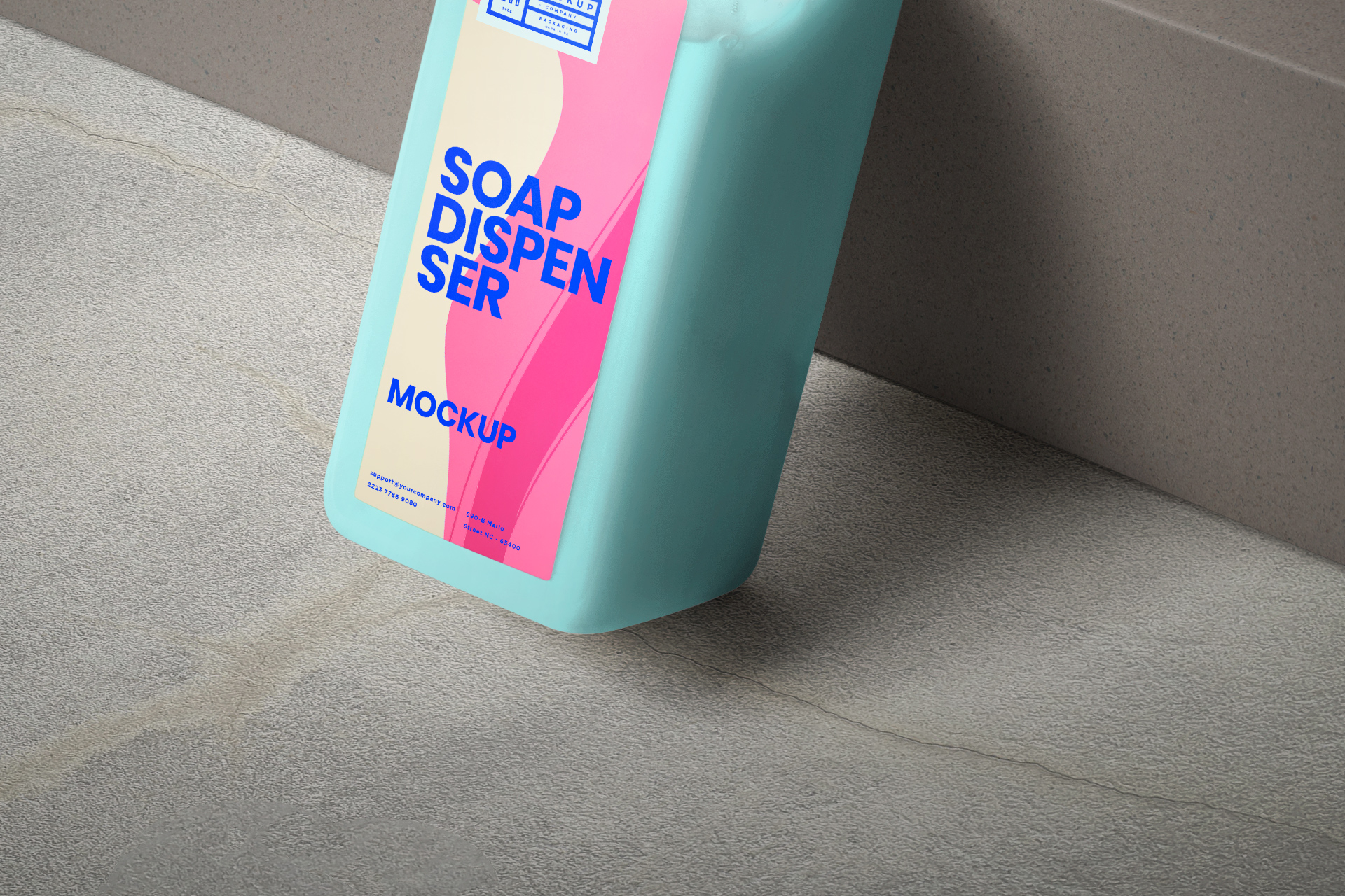 bathroom essentials packaging
