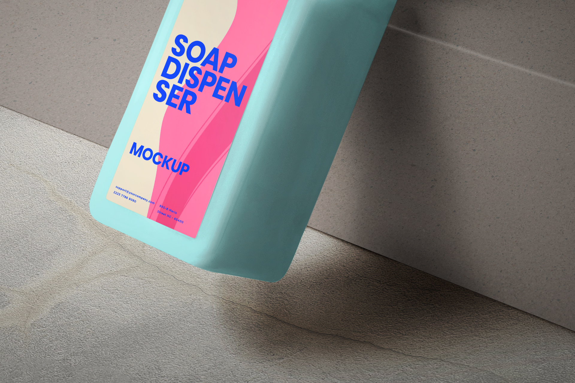bathroom essentials PSD