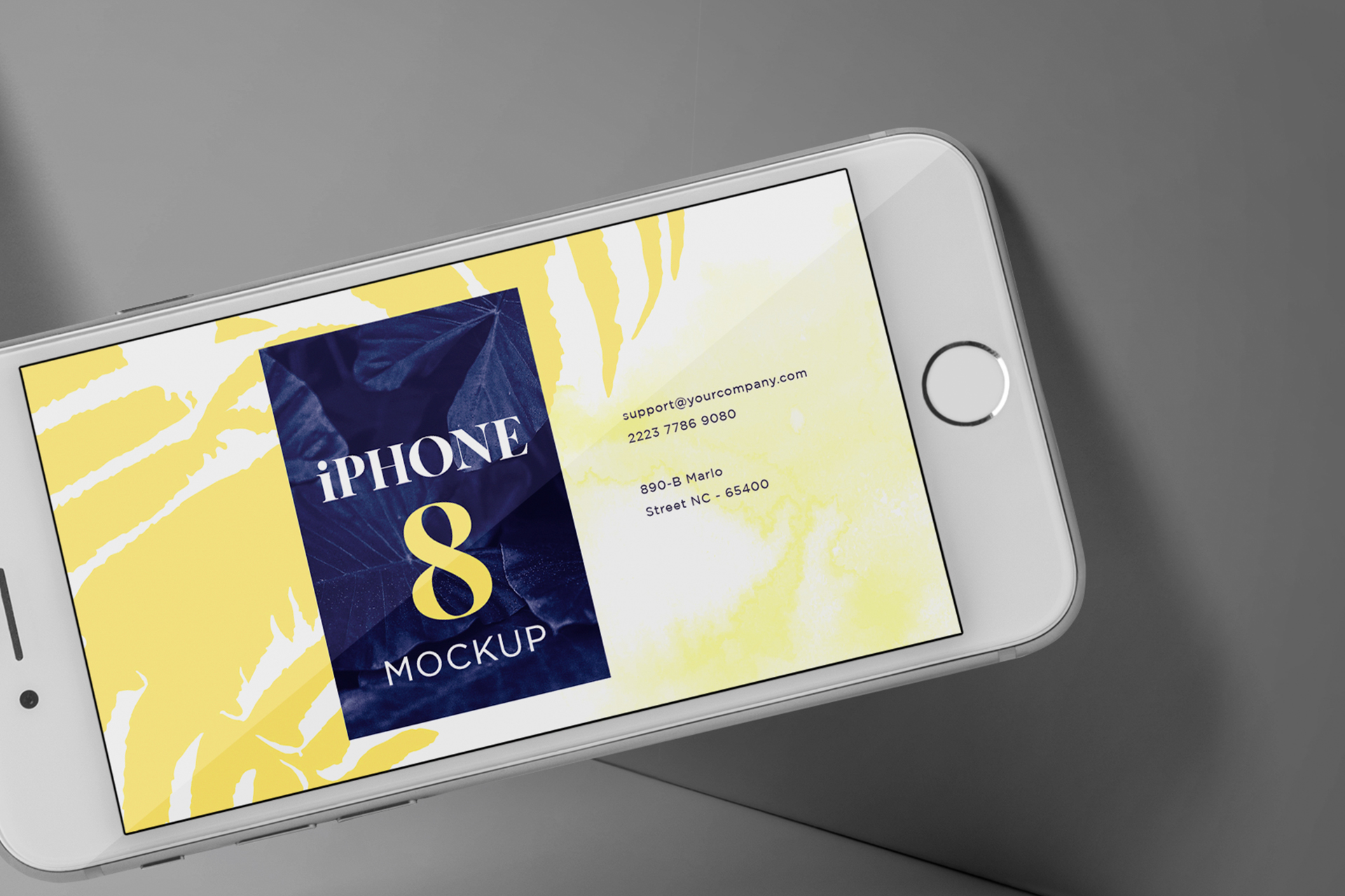 app development mockup