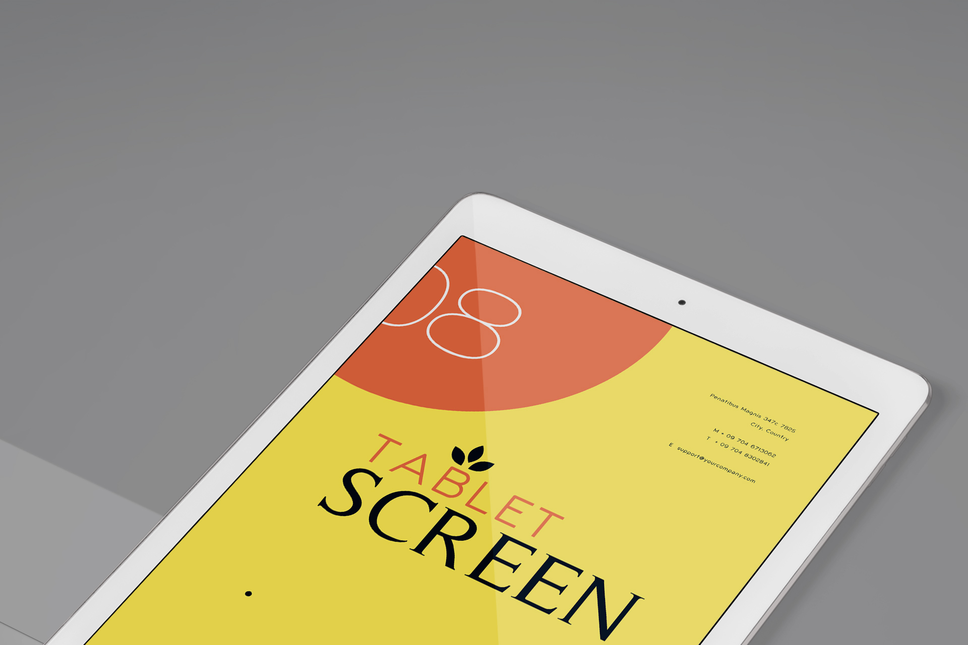 app interface mockup