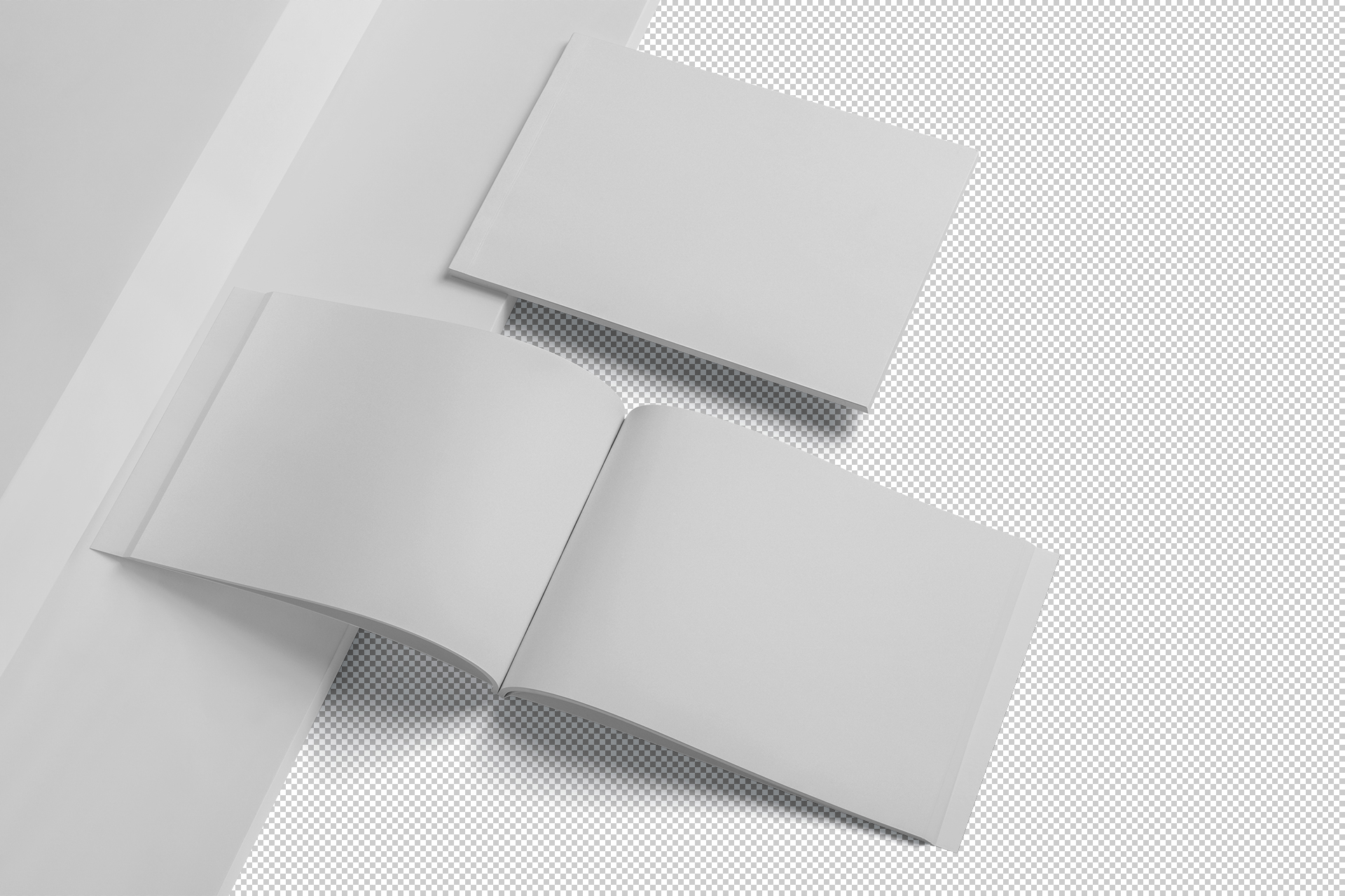 book mock-up