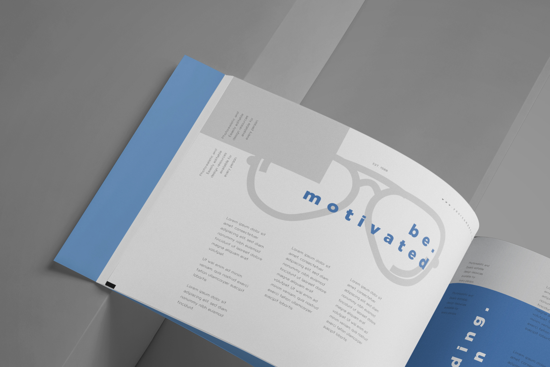 creative editorial PSD
