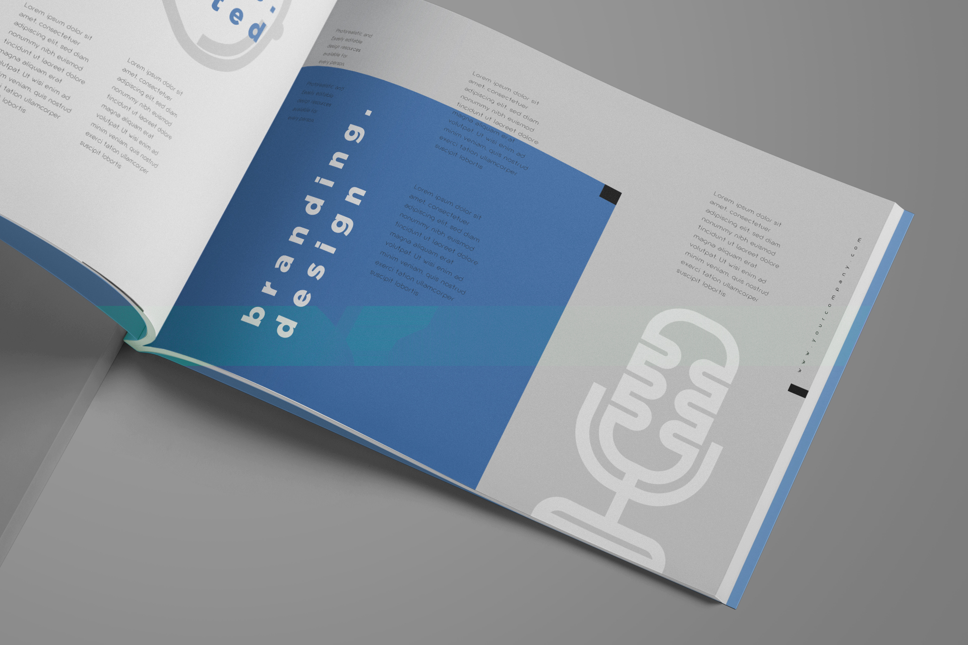 creative editorial PSD