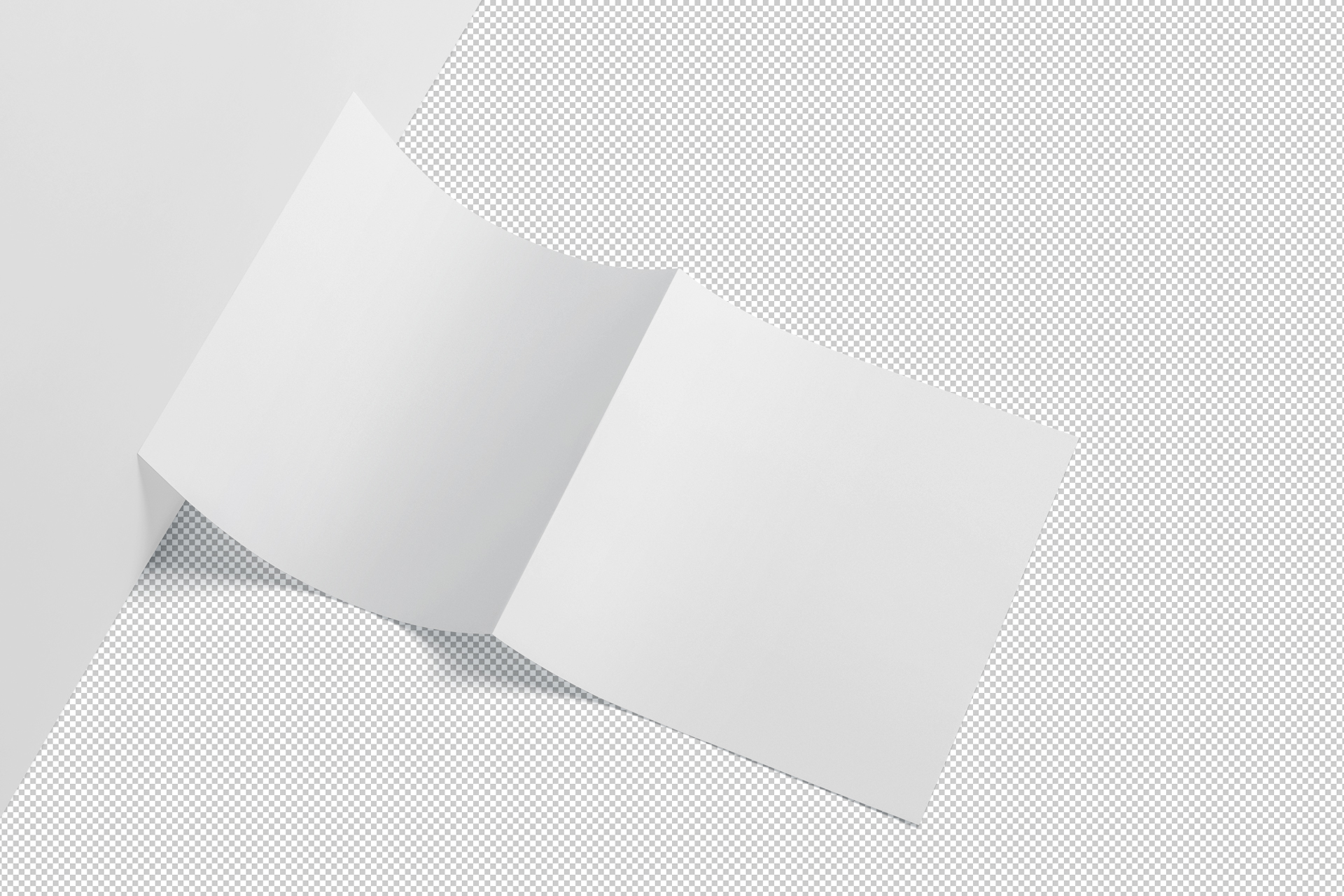 advertising brochure mockup