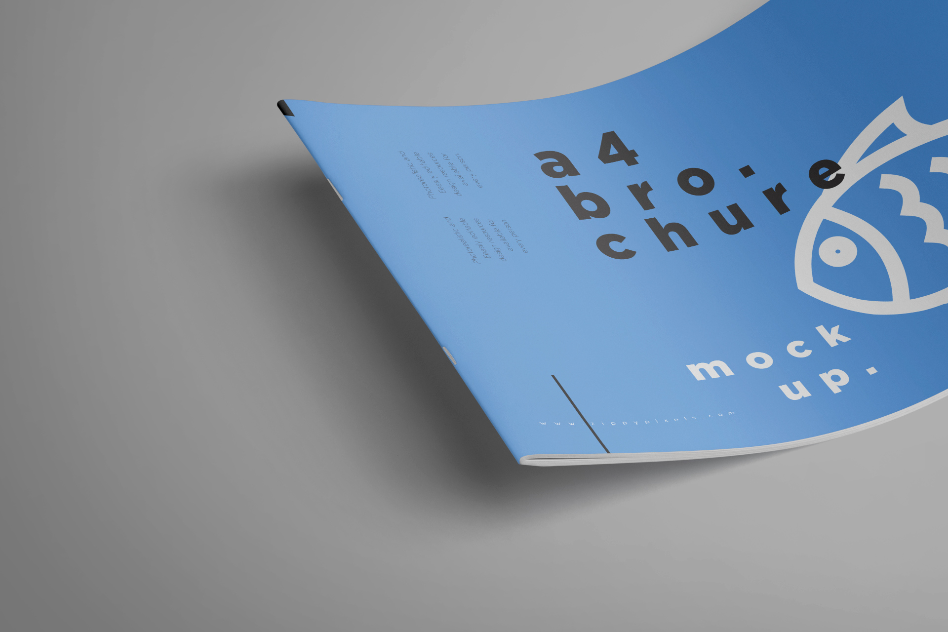 A4 brochure mockup