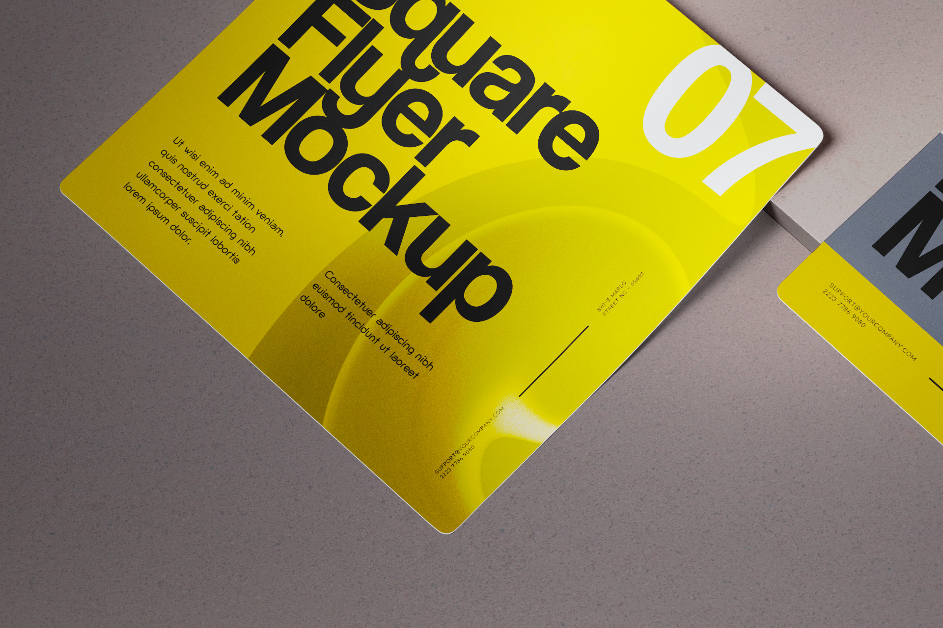 branding flyer