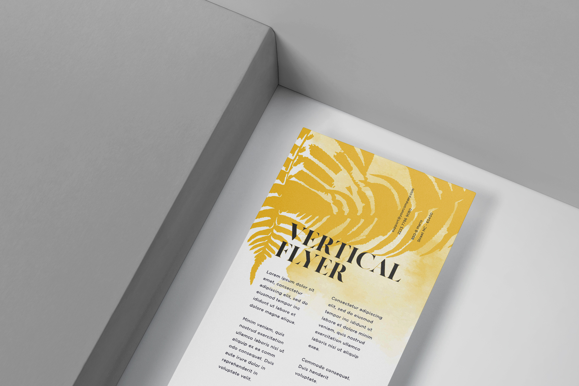 advertising flyer