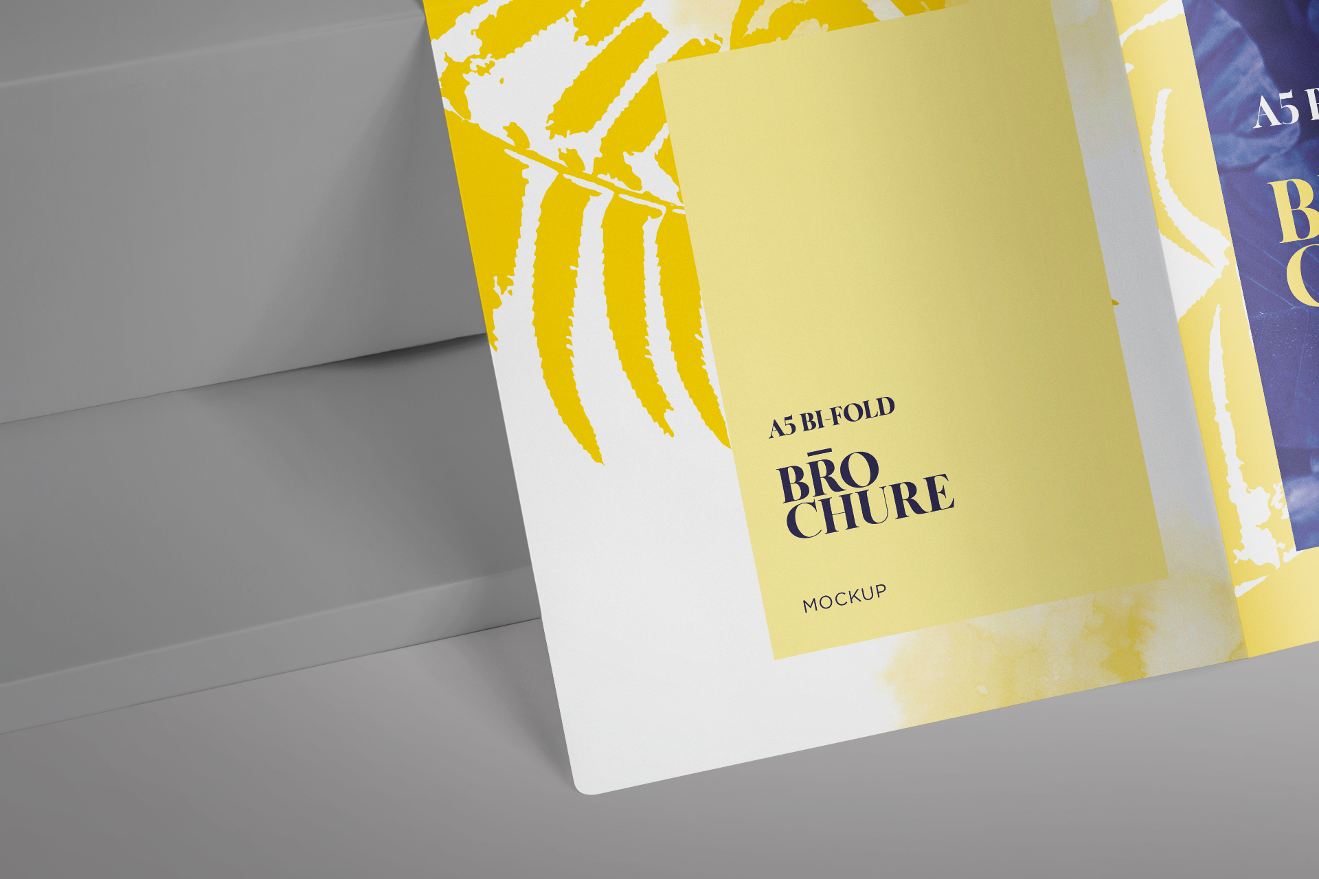 A5 brochure mockup