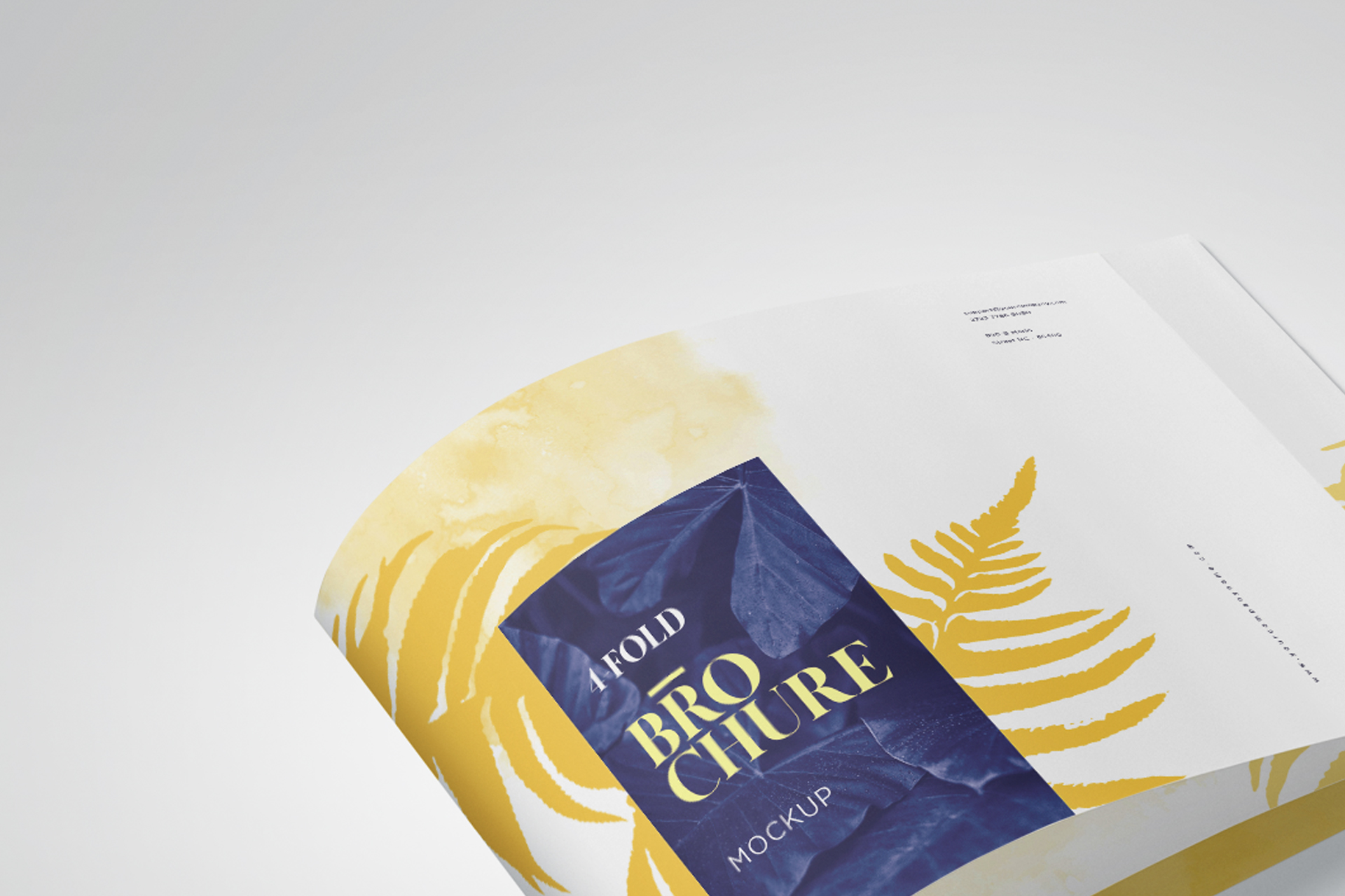 a4 brochure