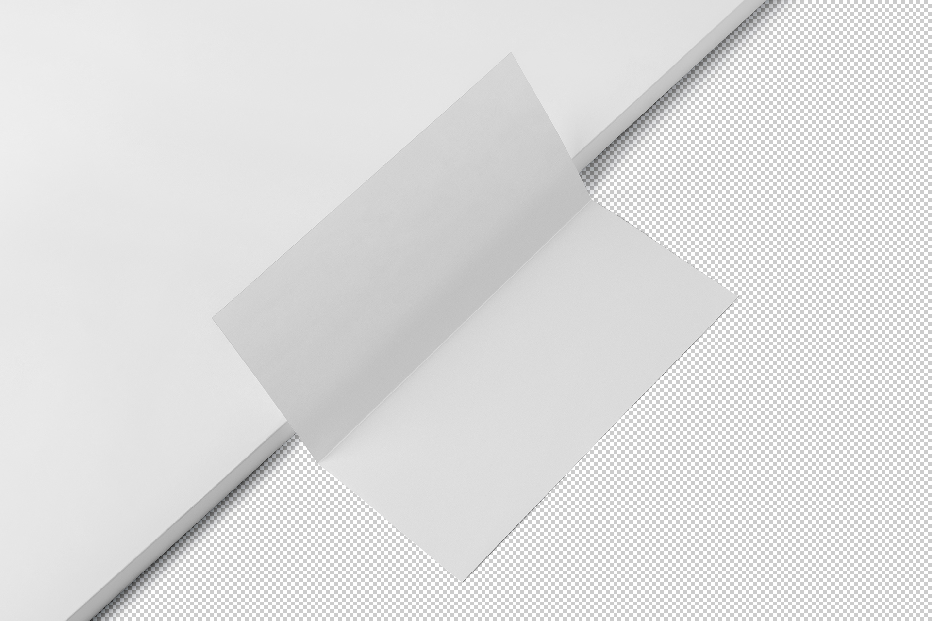 bi-fold mock-up