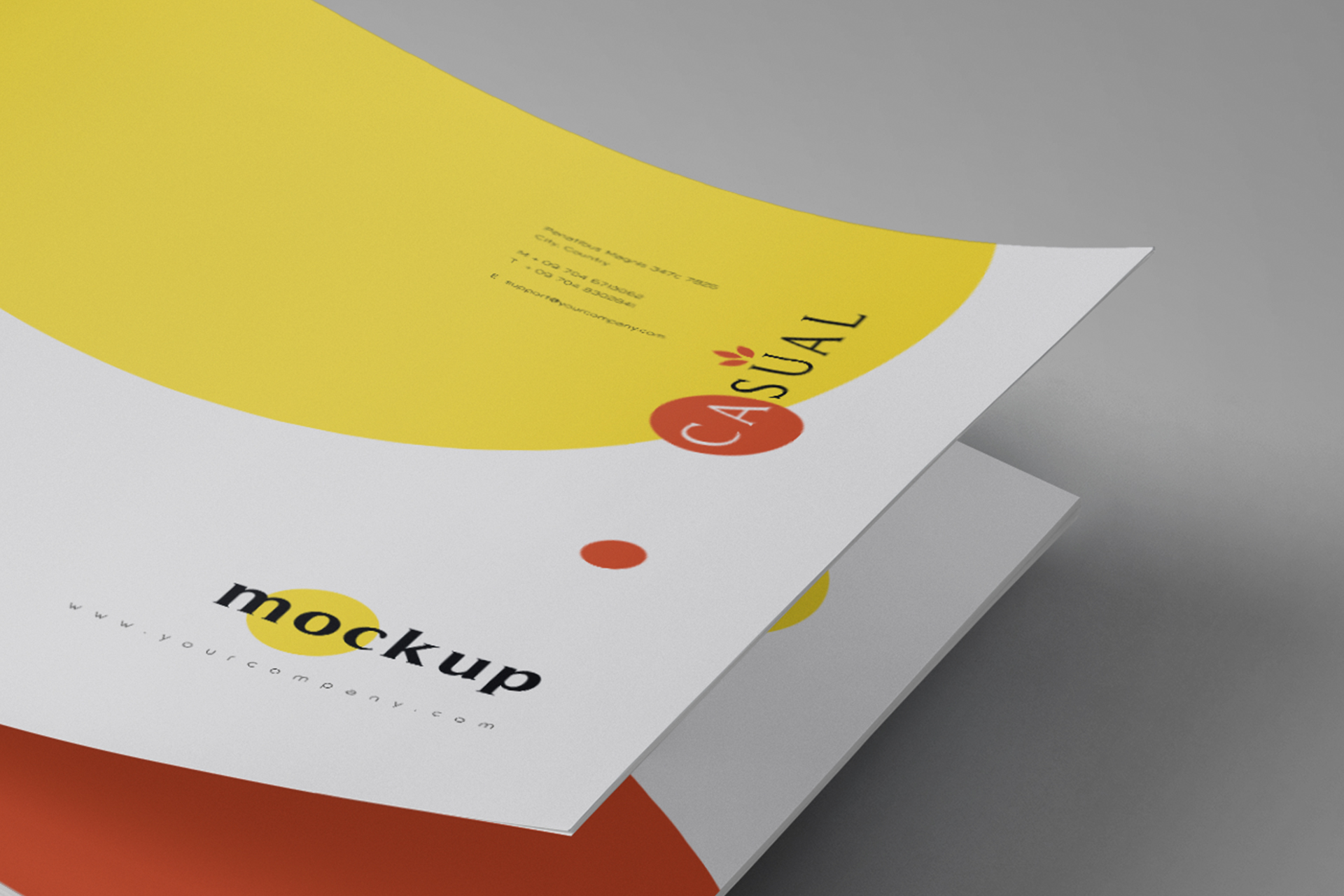 advertising brochure