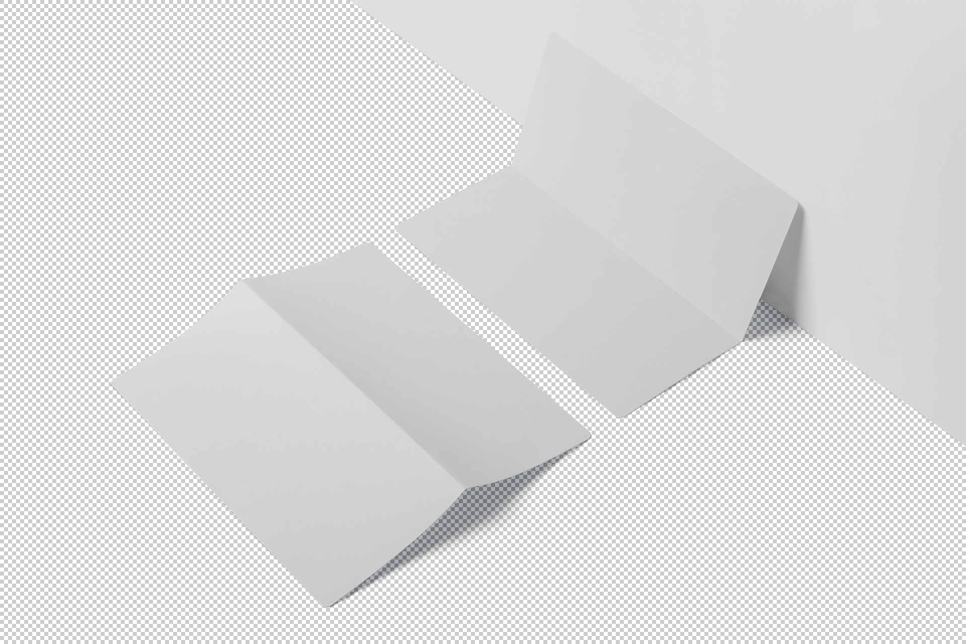 bi-fold mock-up