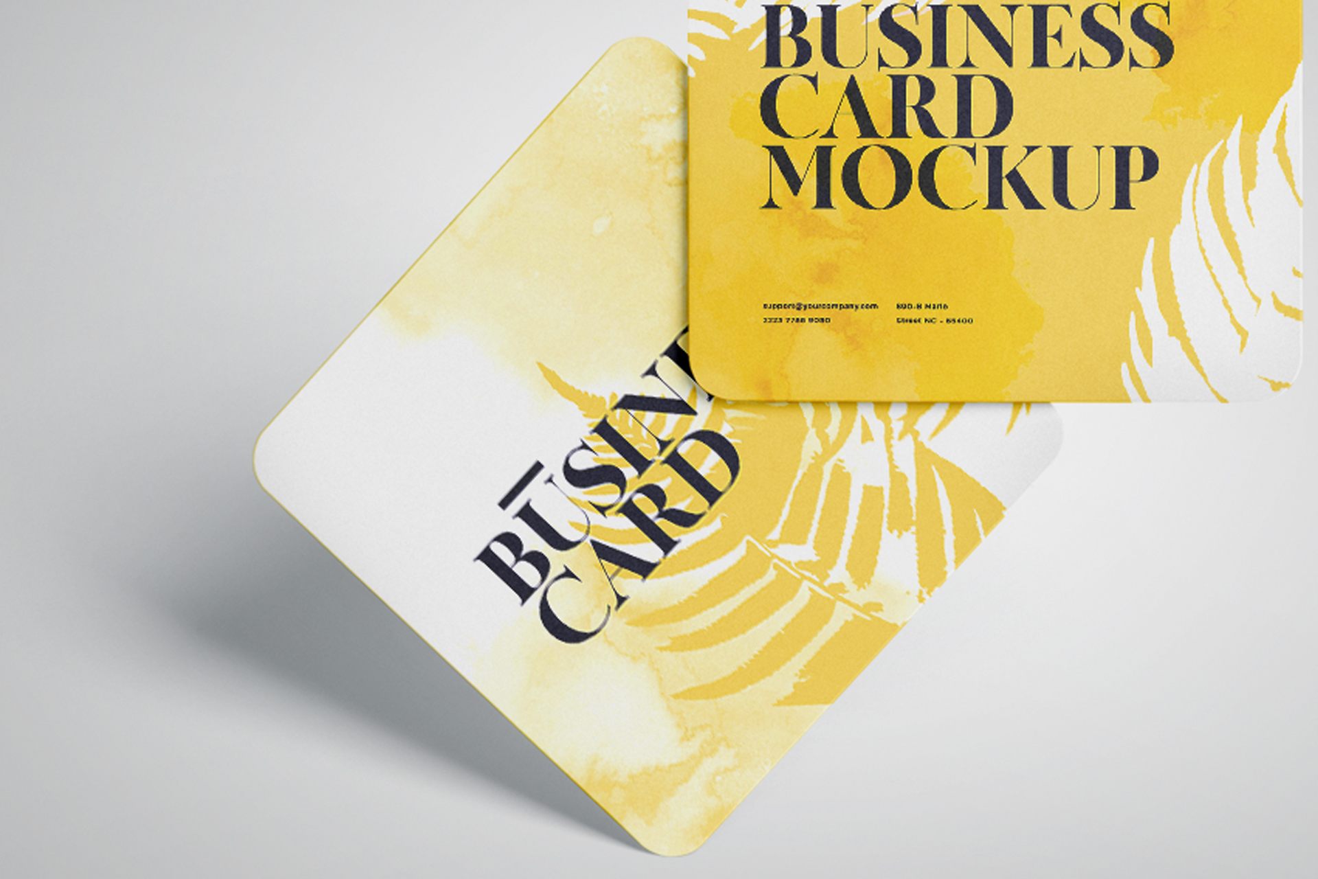 business card mock-up