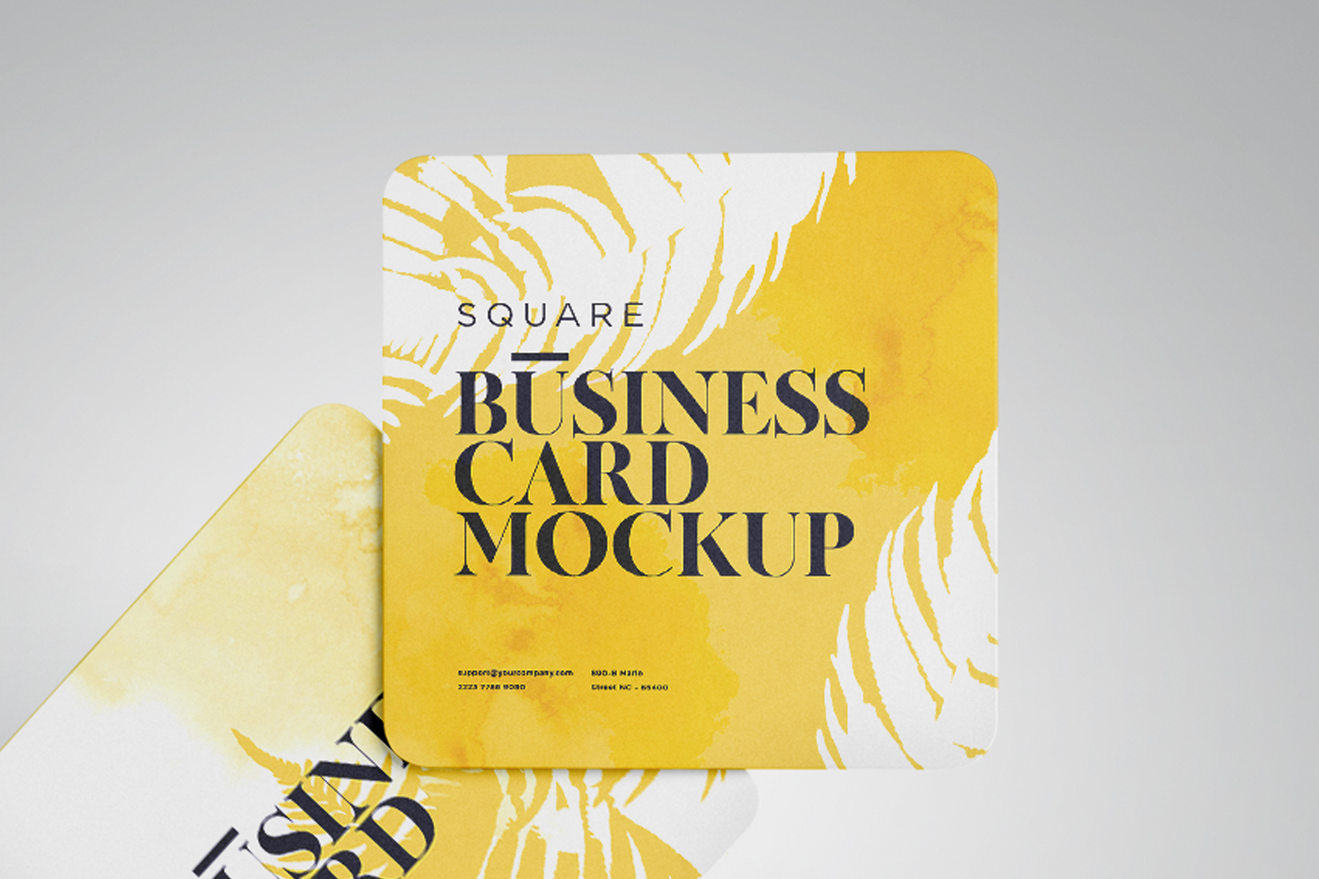 business card mock-up