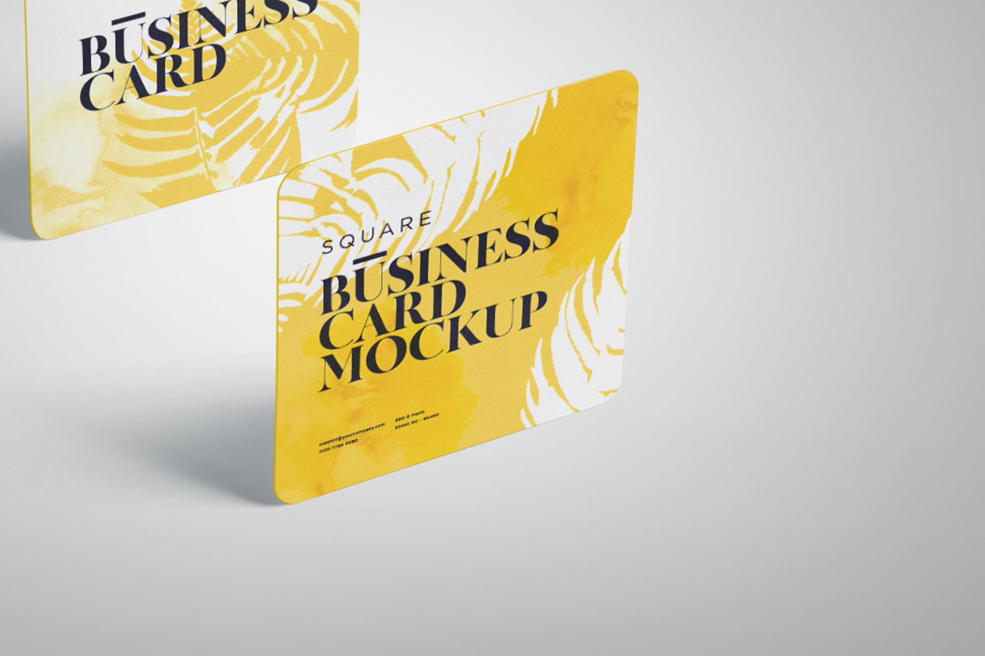 business card mock-up