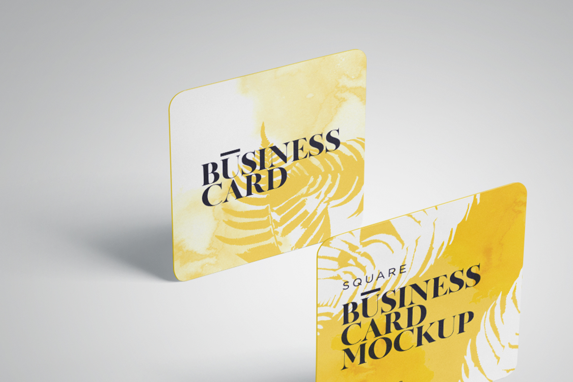 business card mock-up