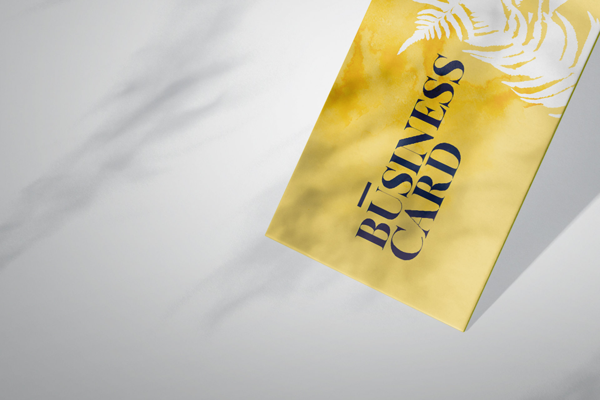 business card mock-up