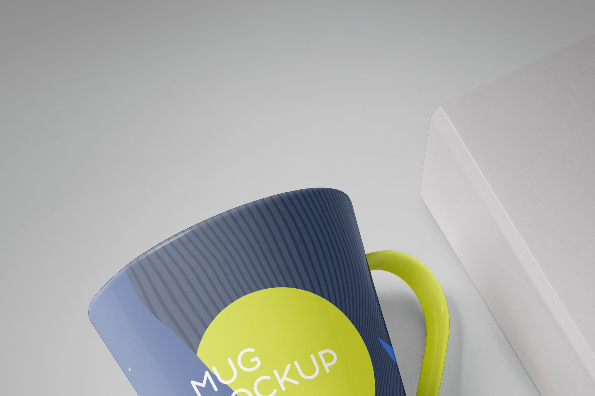 branded mug mockup