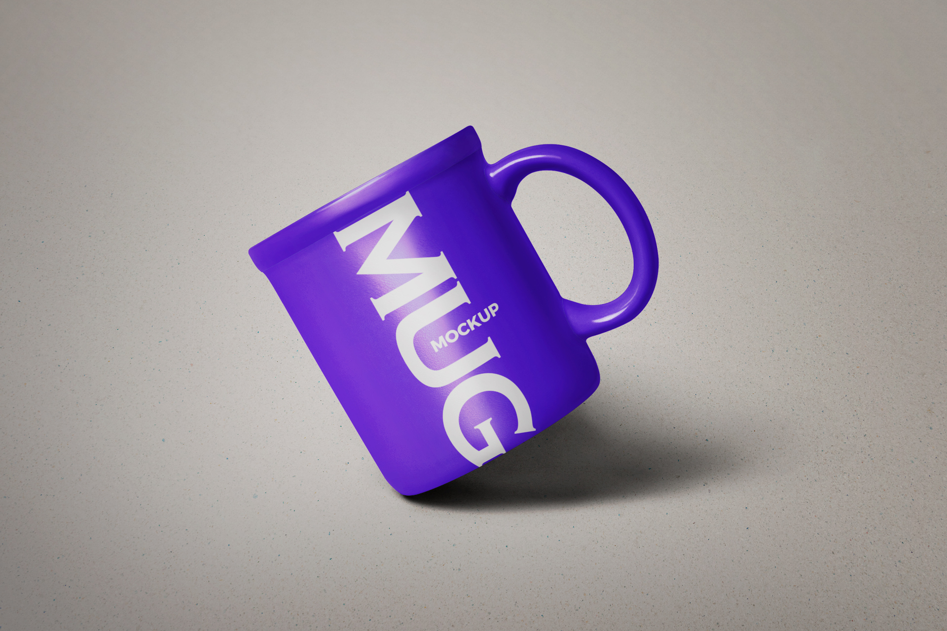 Elegant Customizable Matte Mug Mockup – PSD