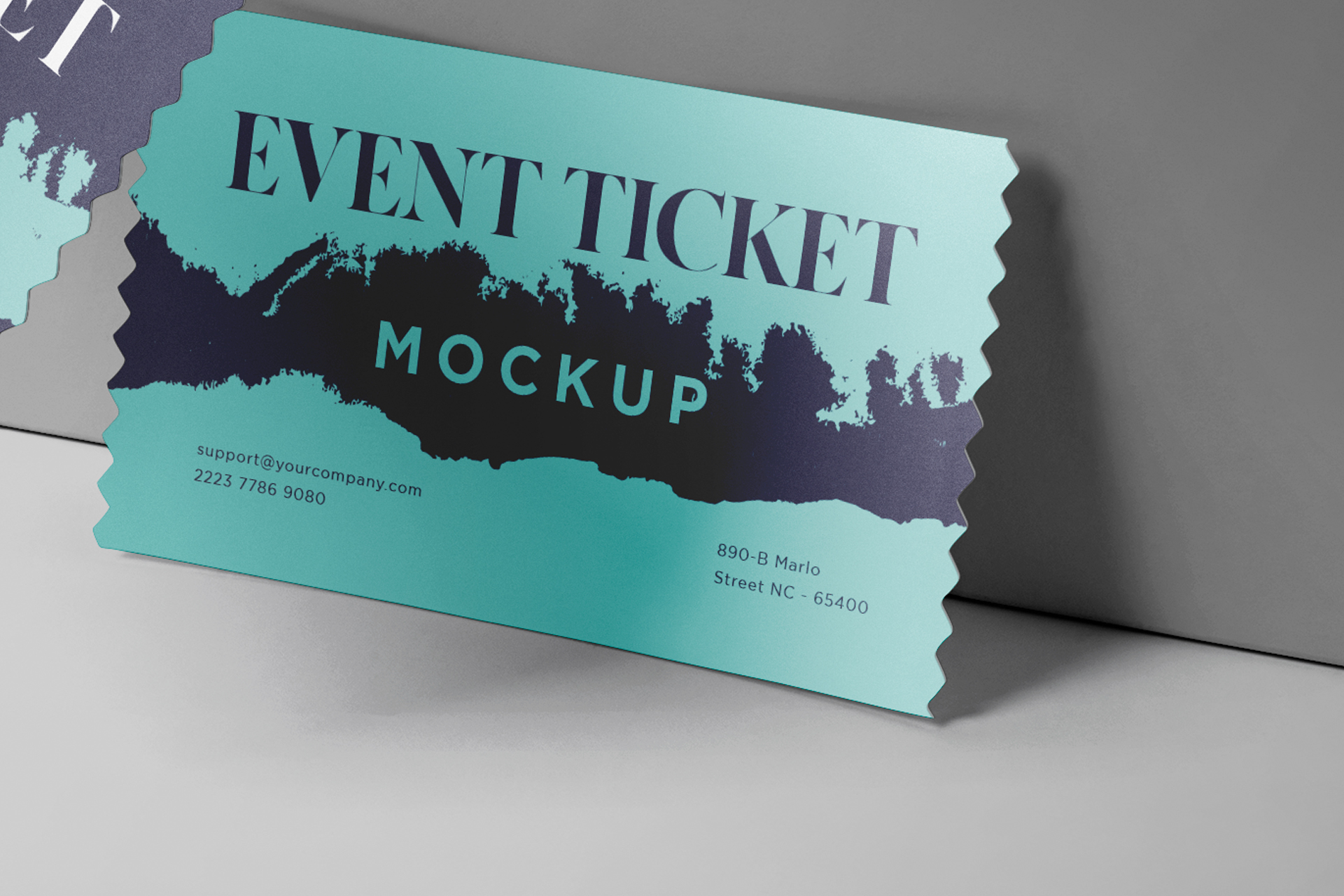 event ticket template