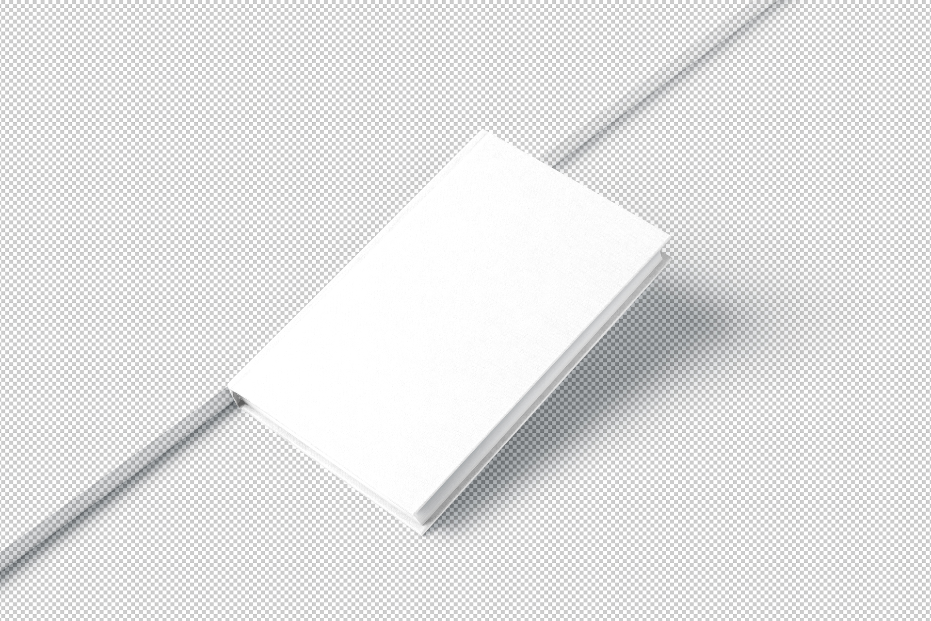 3D book mock-up