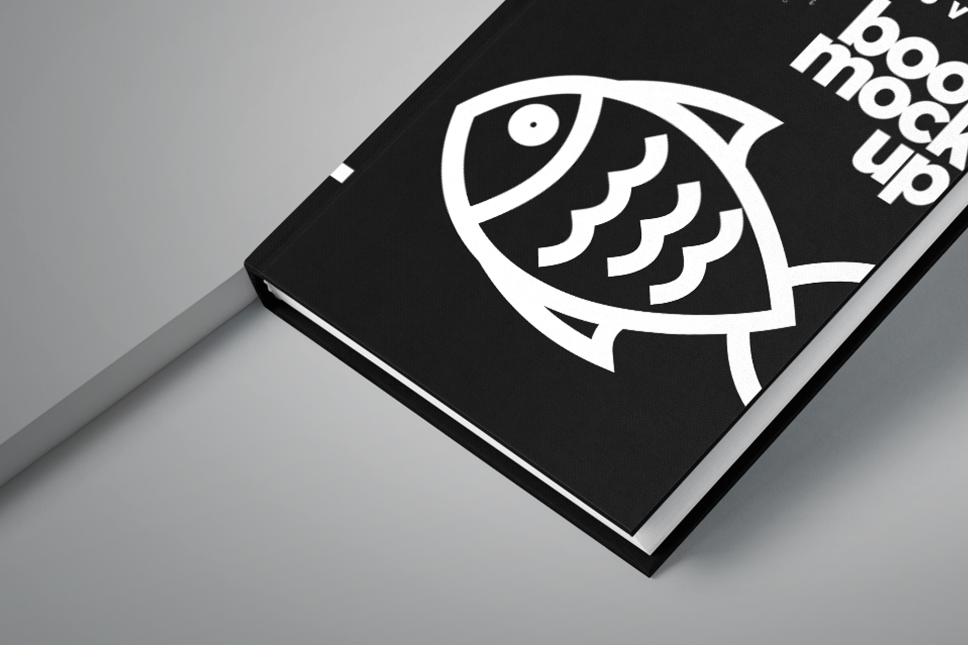 3D book mock-up
