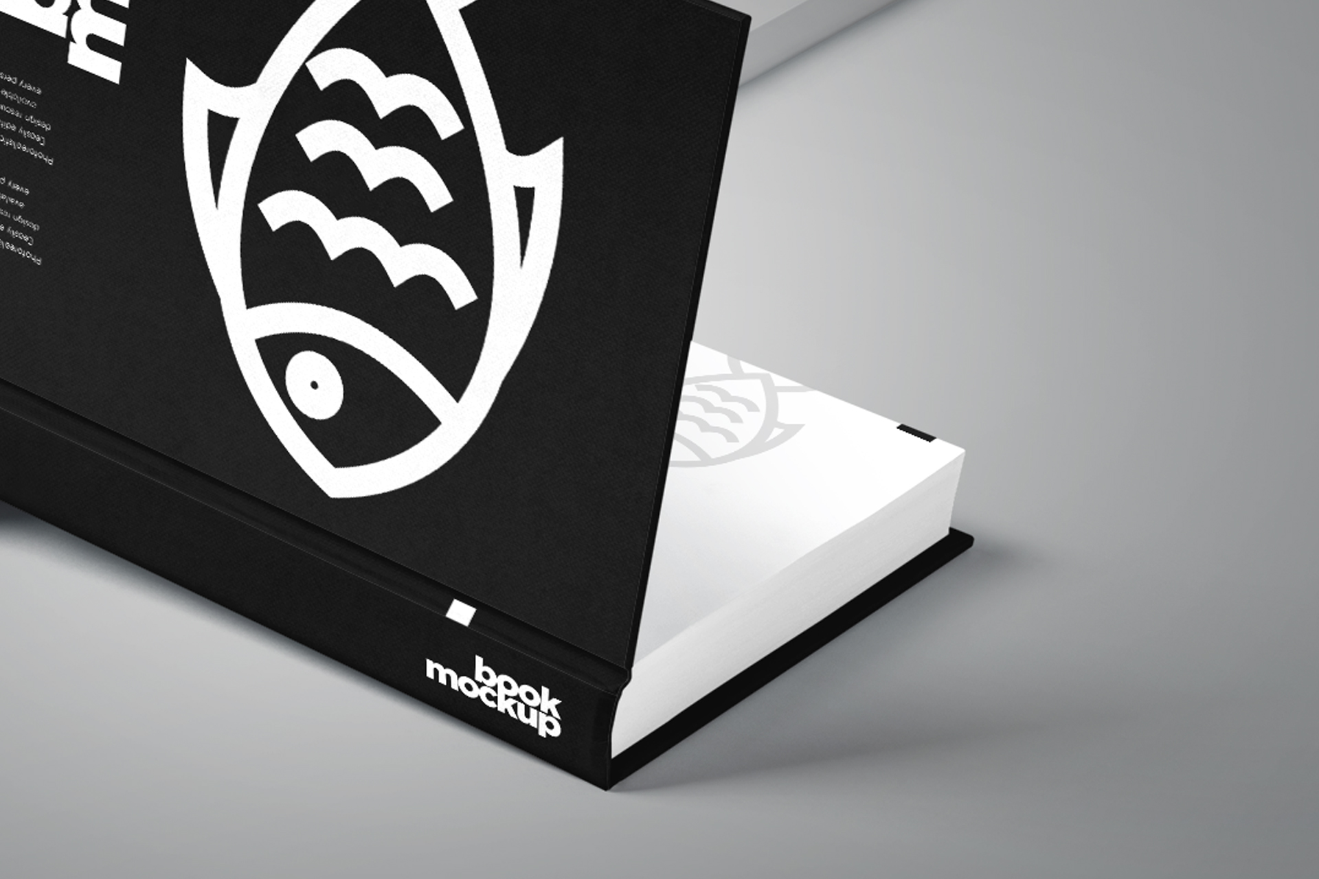 book mock-up