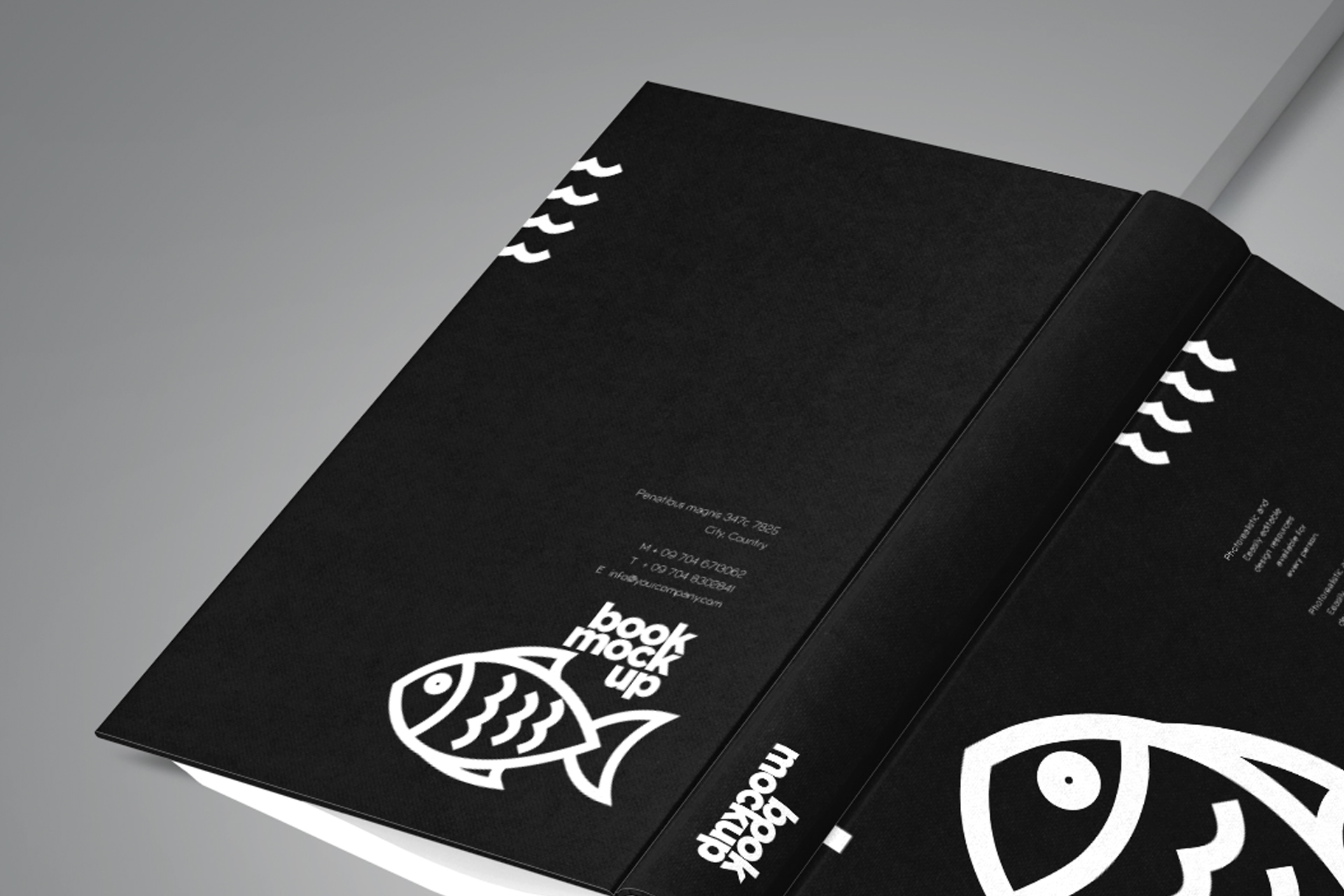 3D book design
