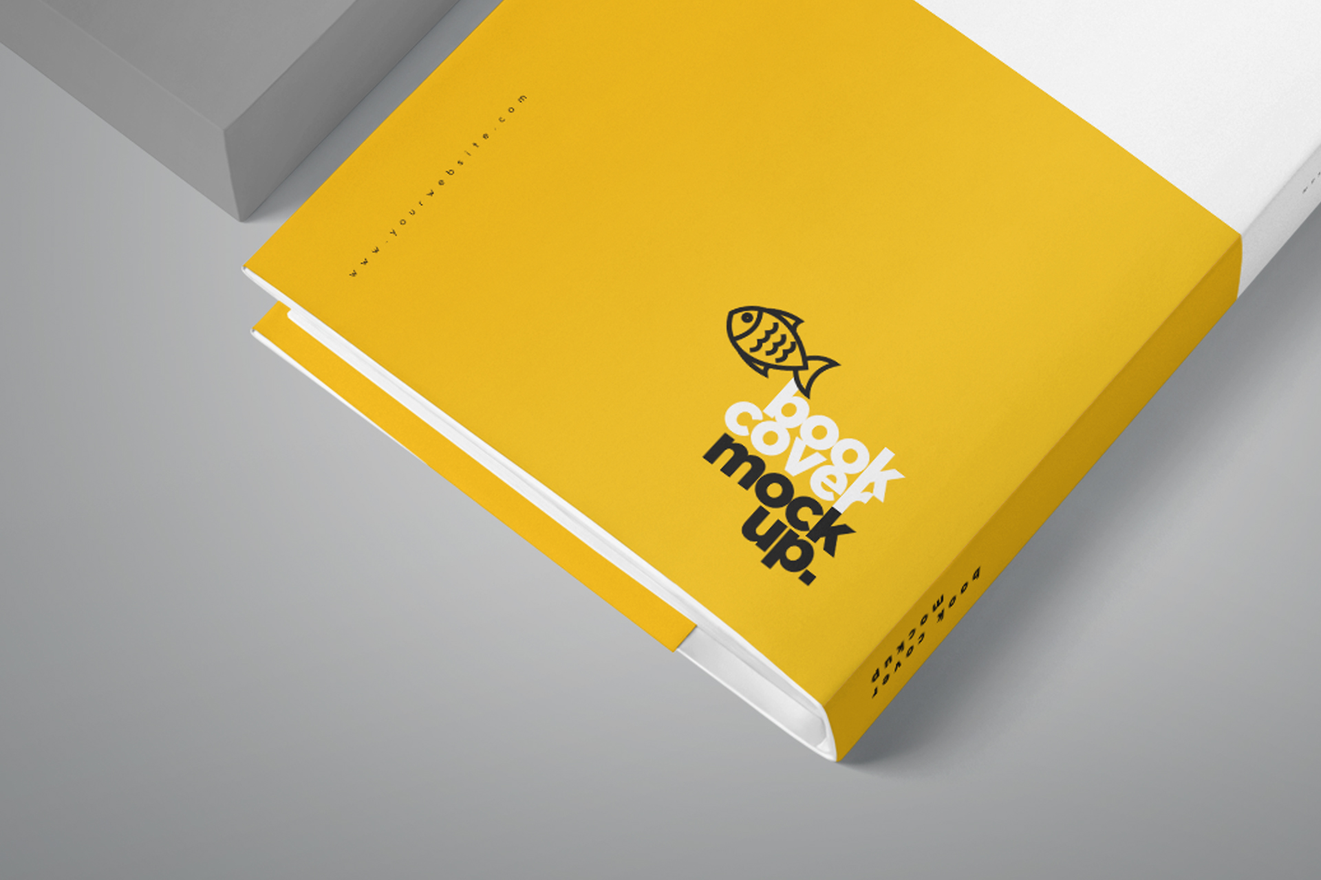 closed book mockup