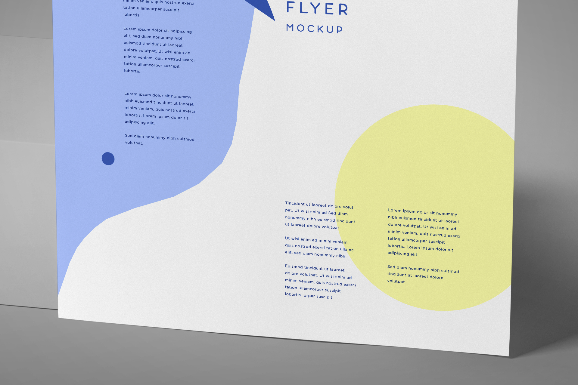 advertising flyer design