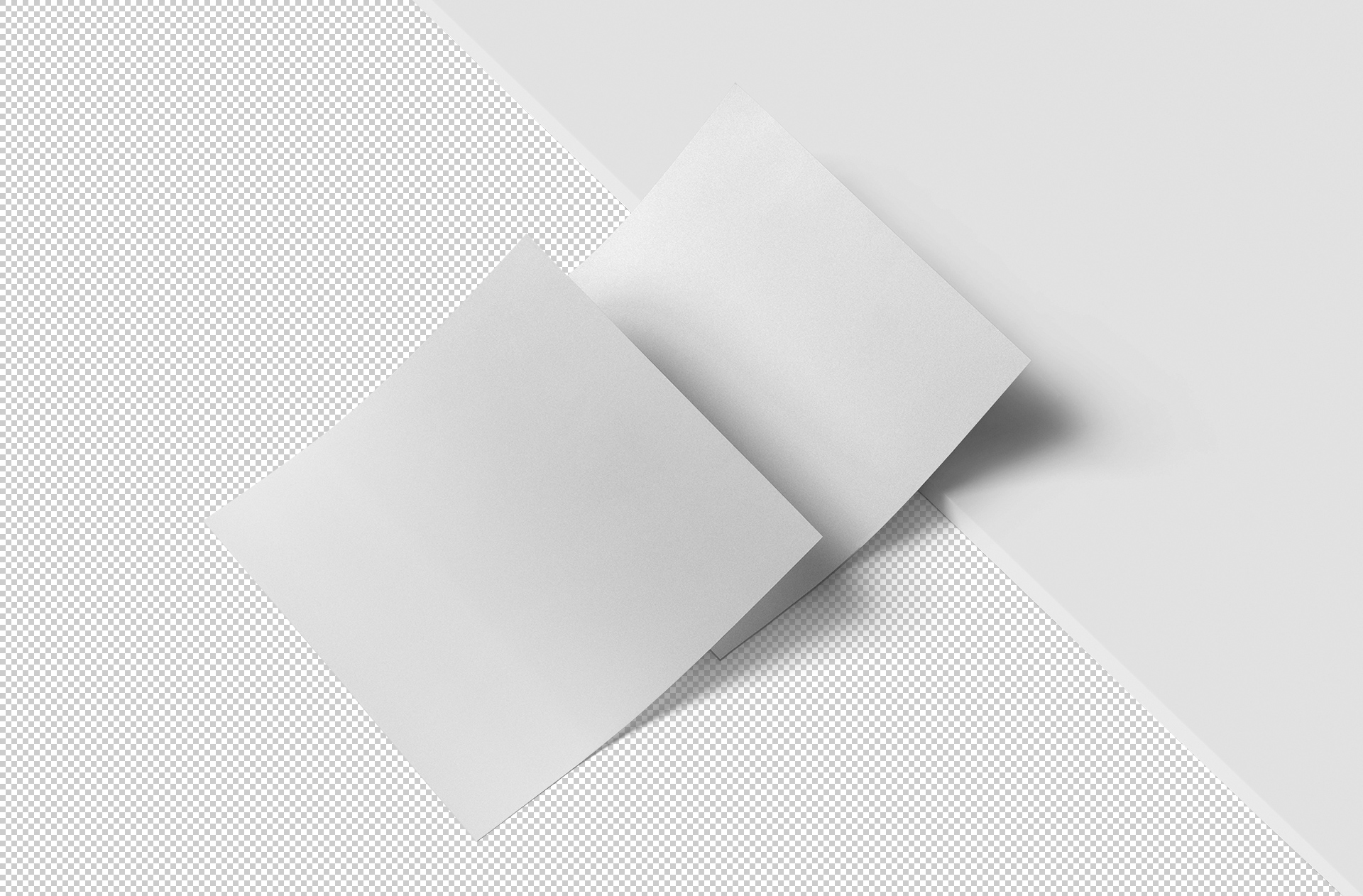 advertising brochure mockup
