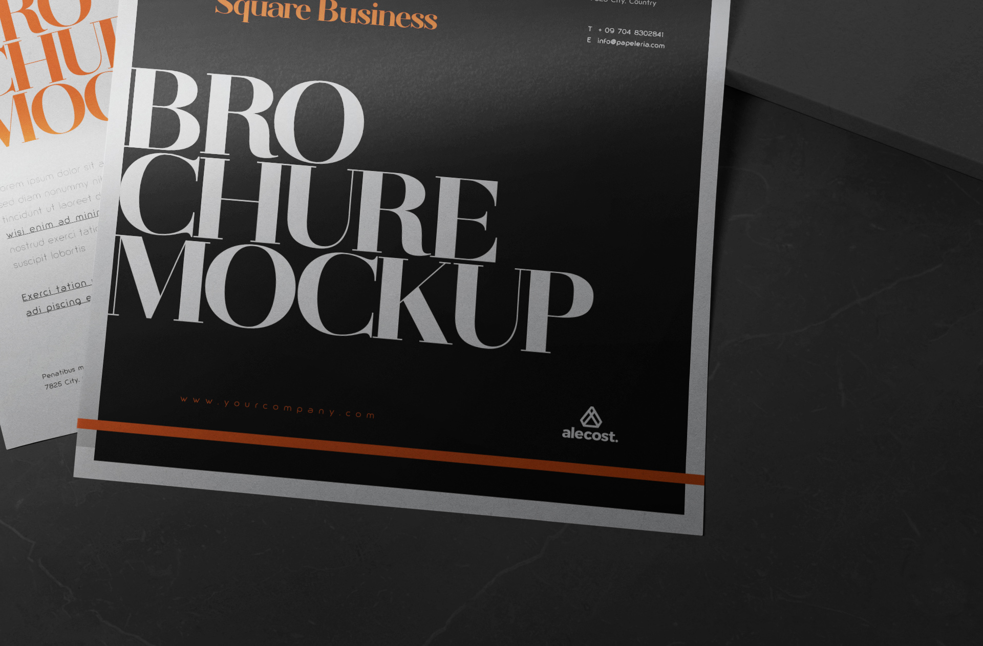 advertising brochure design
