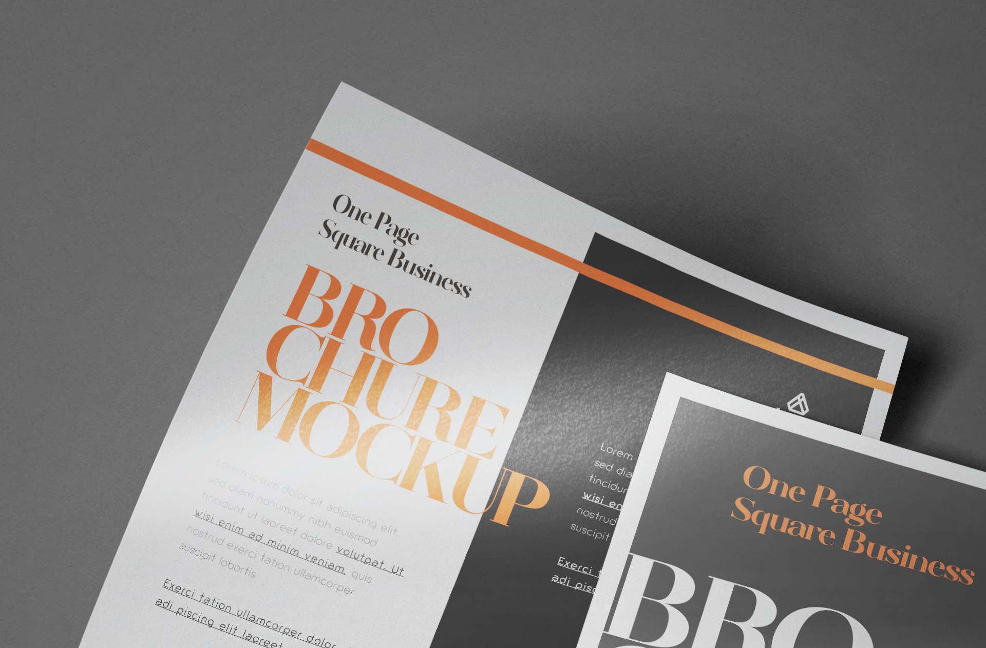 advertising material template