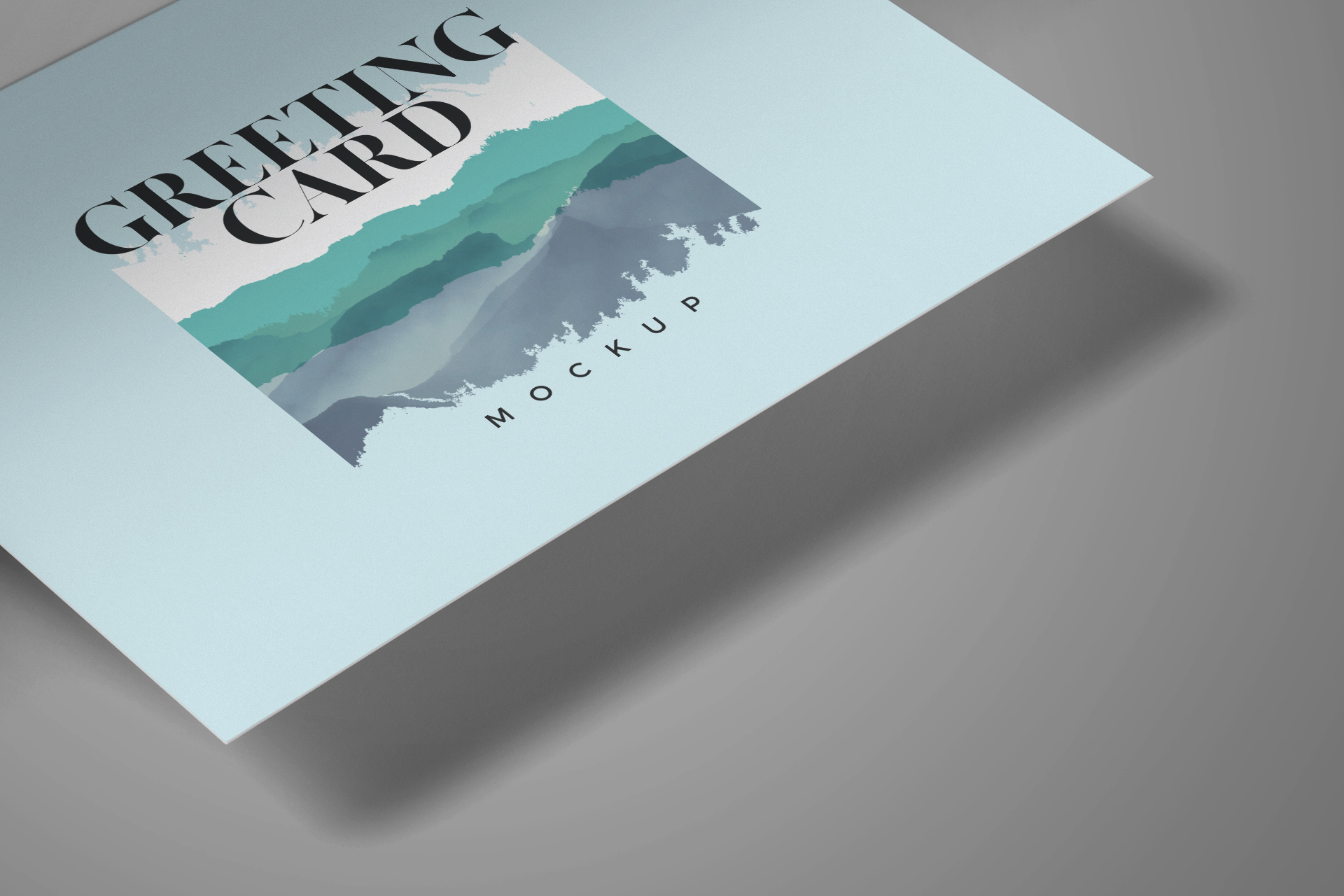A5 greeting card