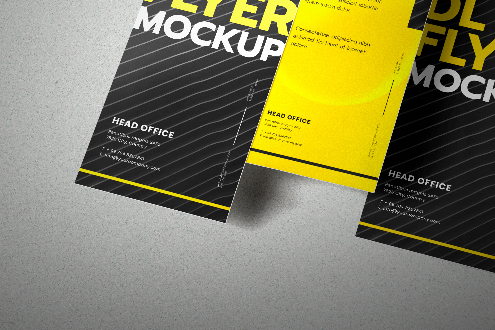 advertising flyer design