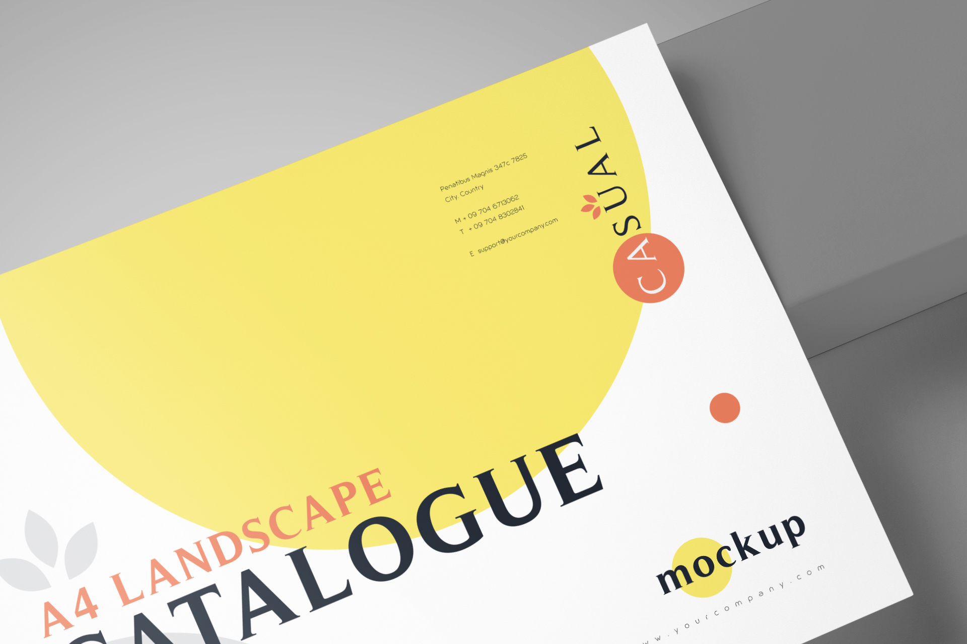 a4 brochure