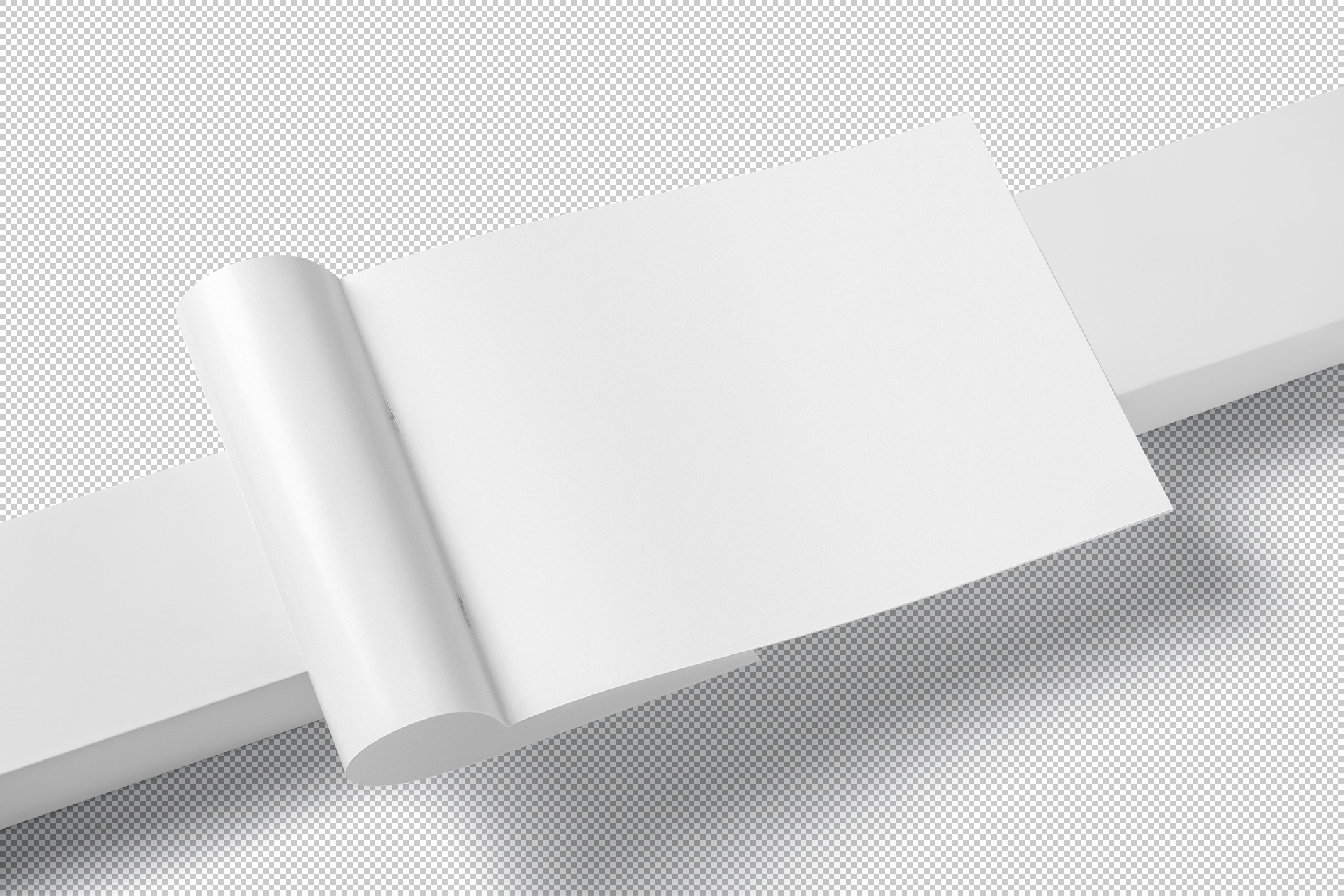 A4 landscape booklet