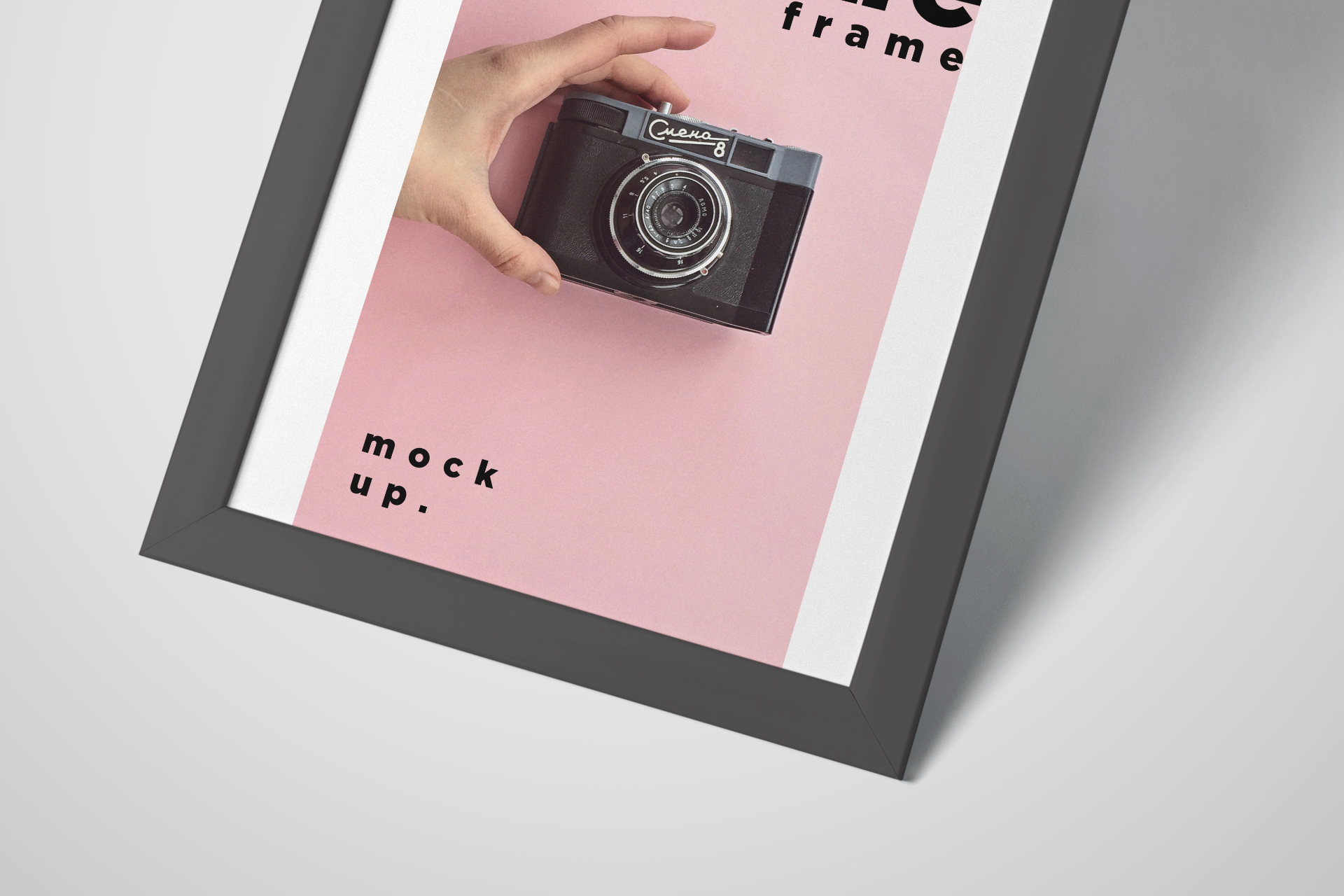 A4 frame mockup