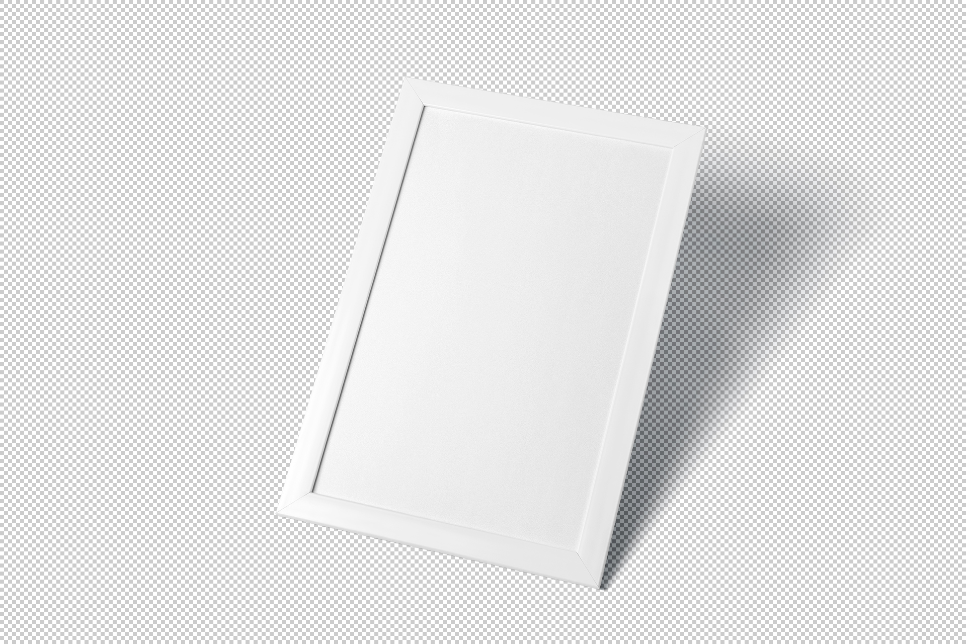 a4 frame mock-up