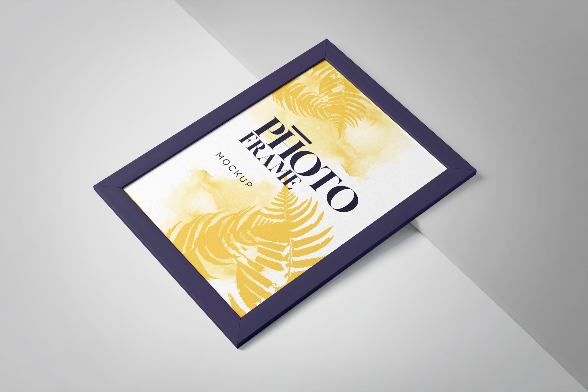 Realistic Photo Frame Mockup – Elegant Wall Decor
