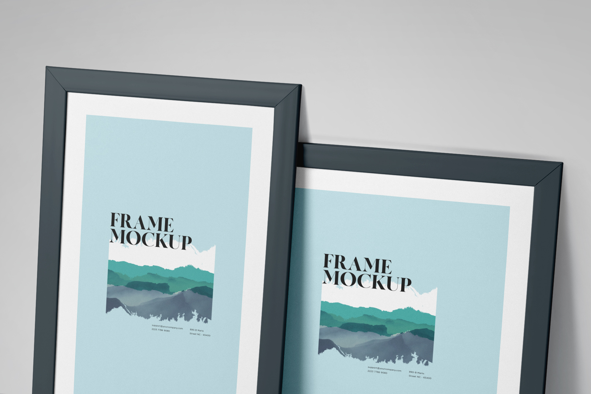 artwork frame mock-up