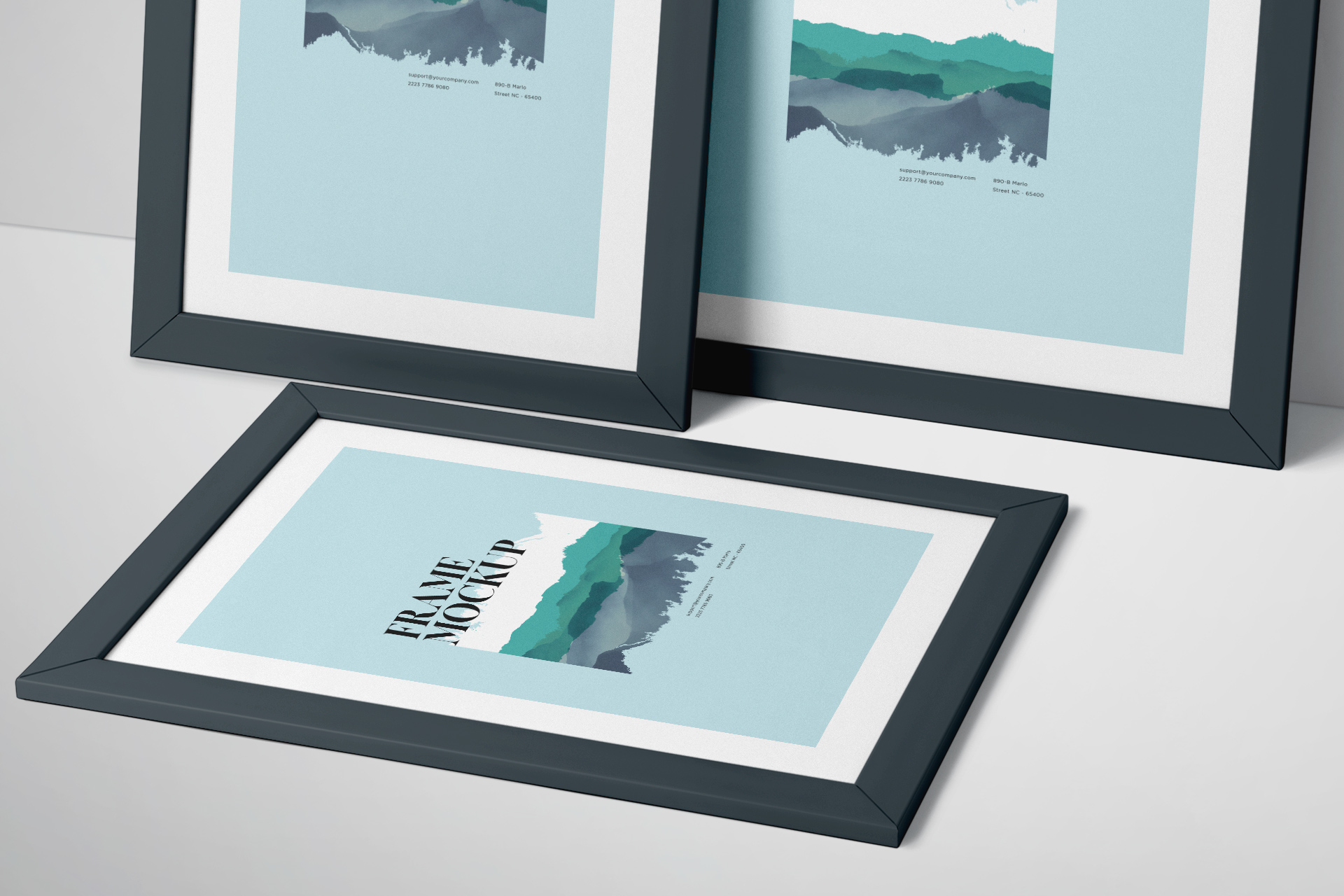 artwork frame mock-up