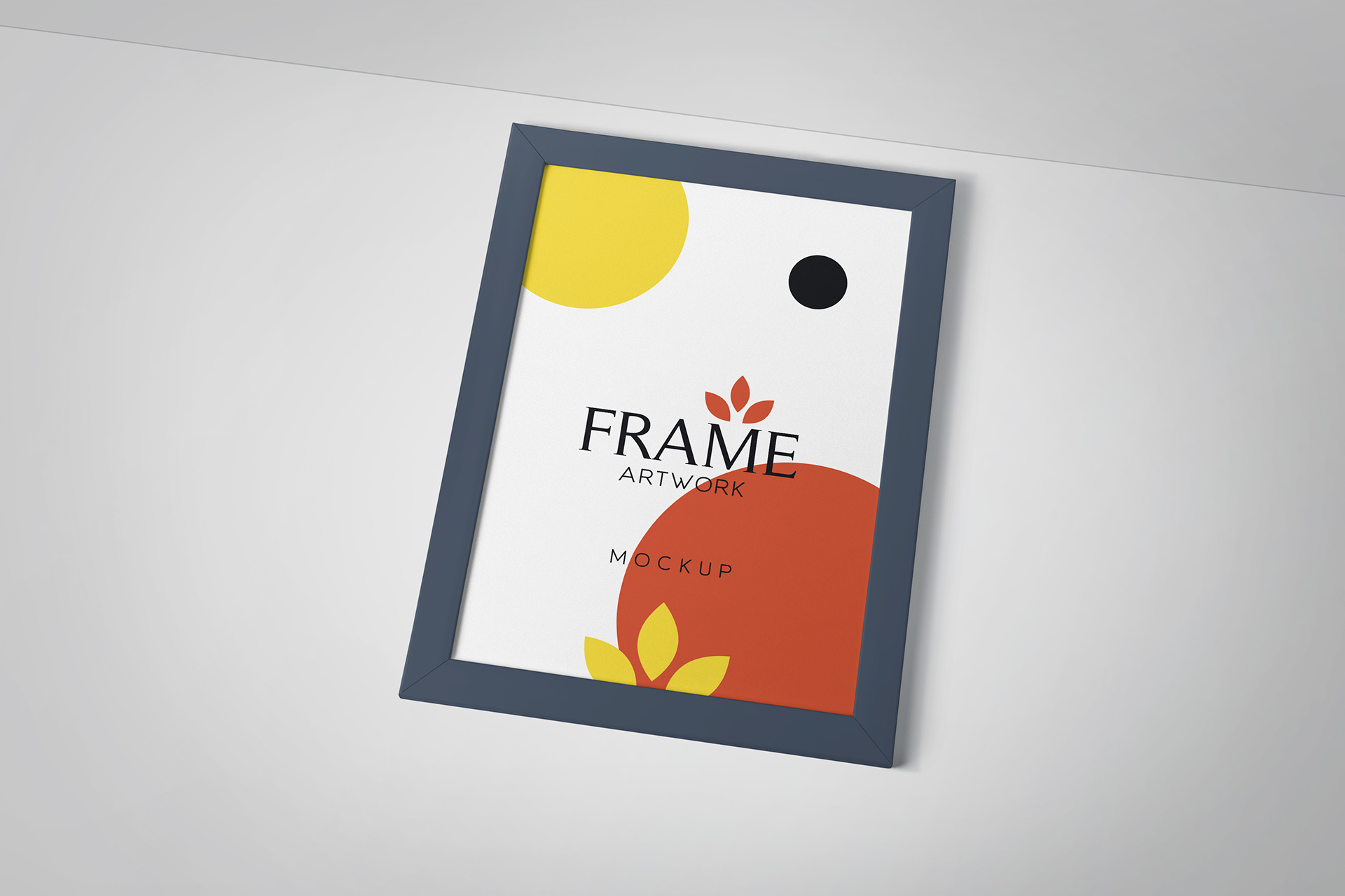 artwork frame mock-up