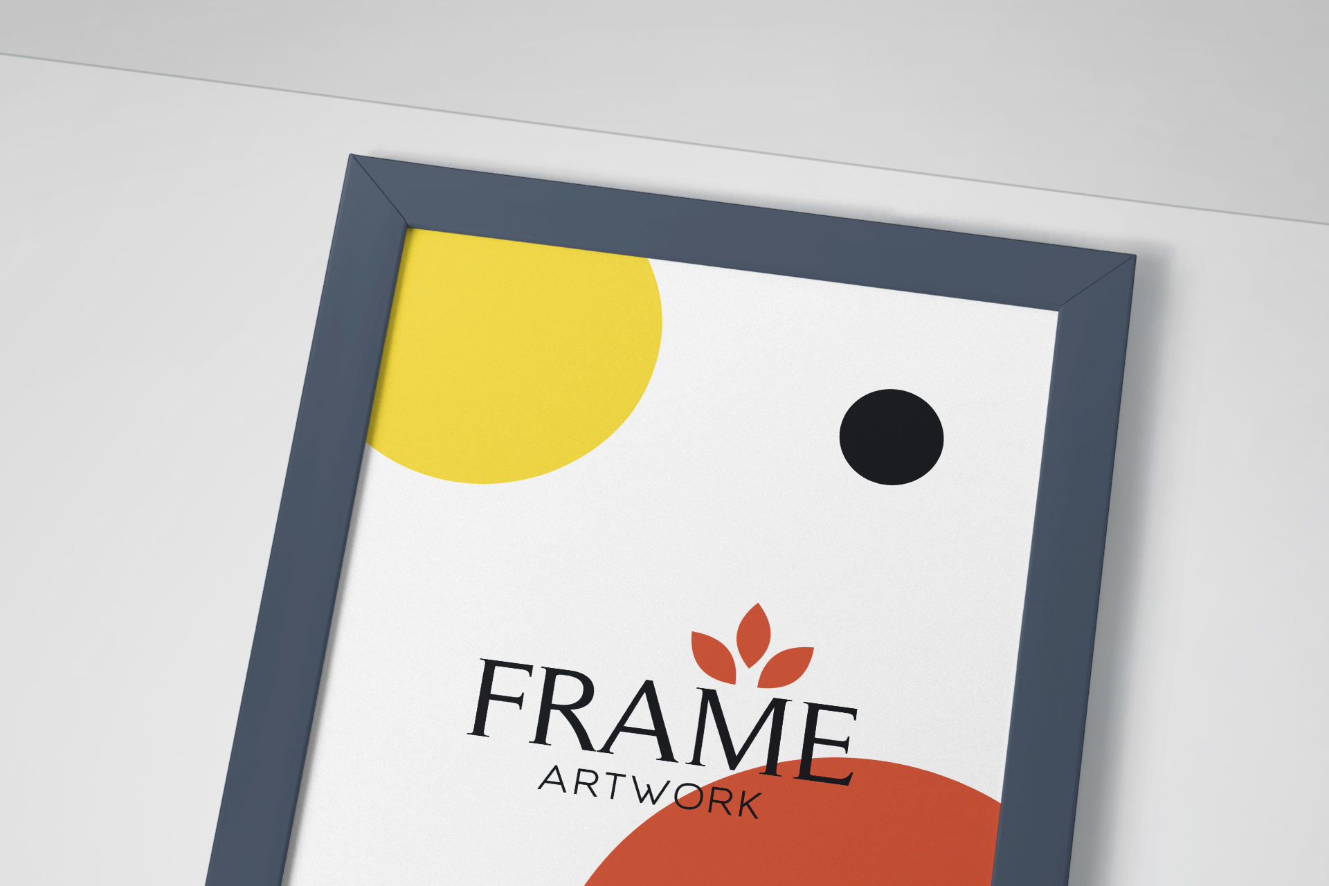 artwork frame mock-up