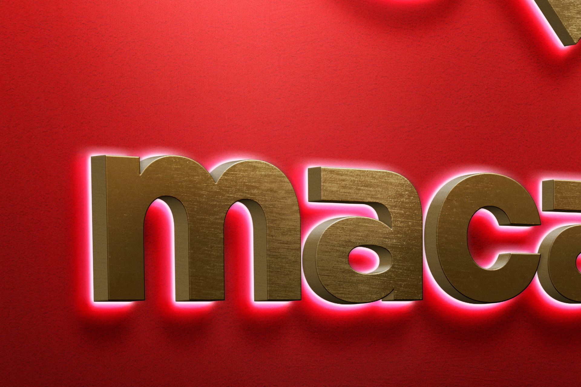 3D branding mockup