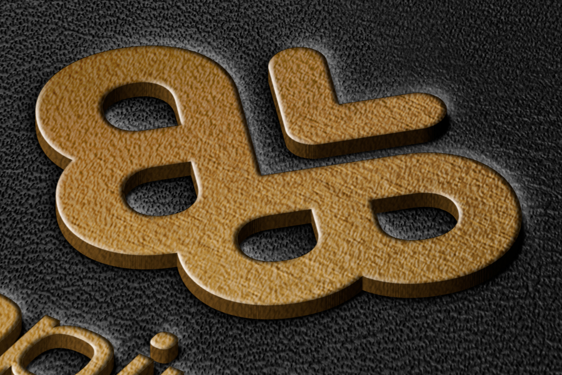 embossed logo mockup