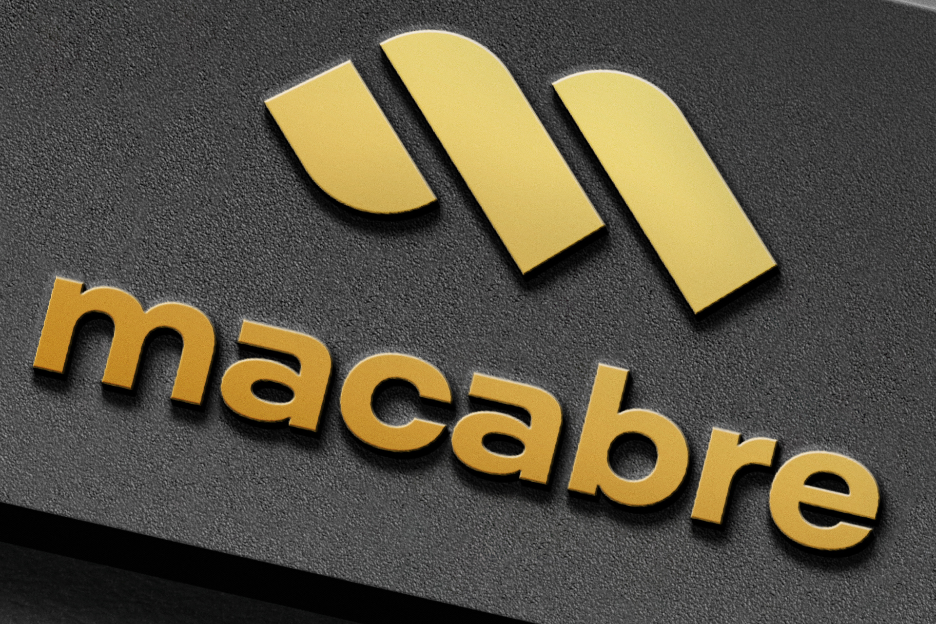 black and gold branding