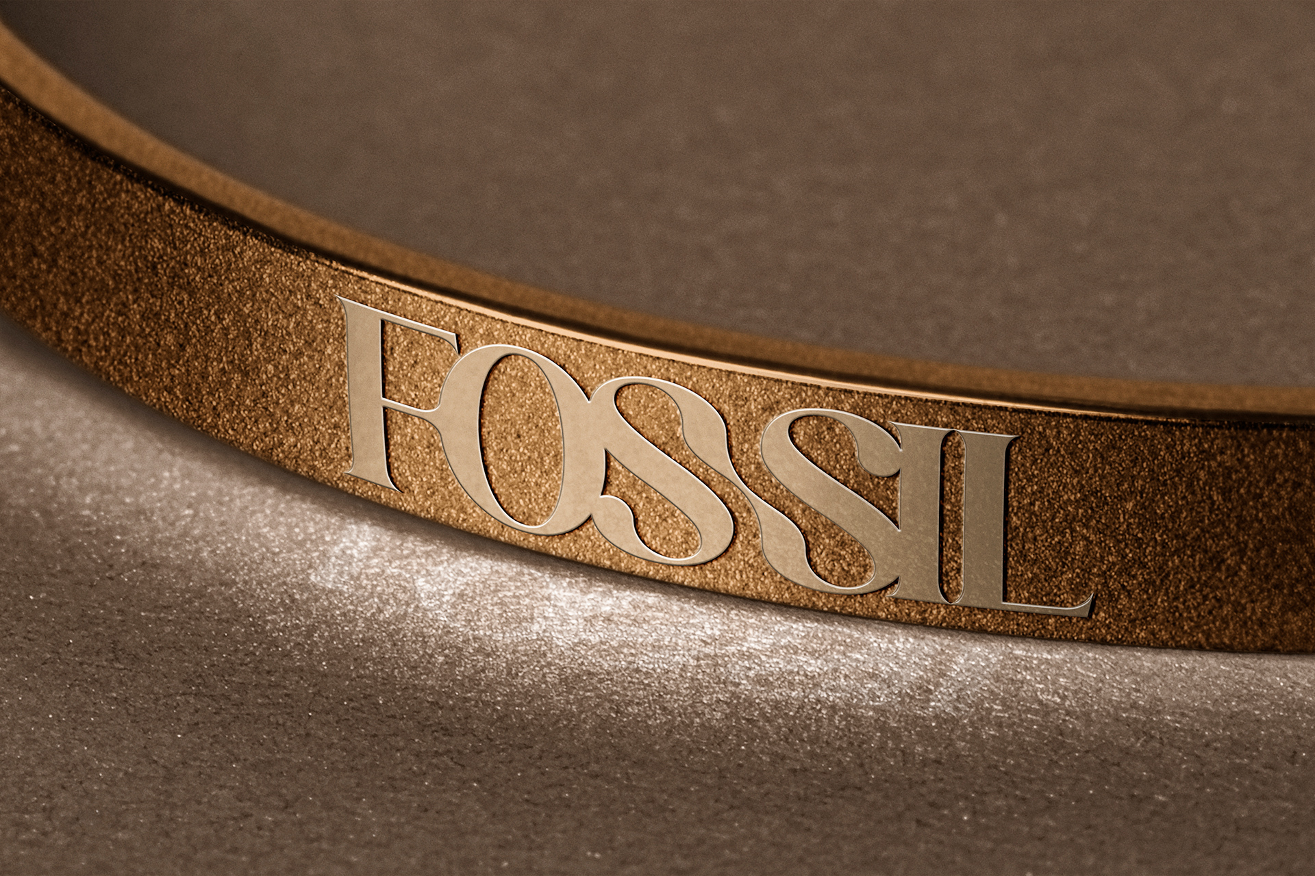 Embossed Metal Logo Mockup | Gold Surface Branding