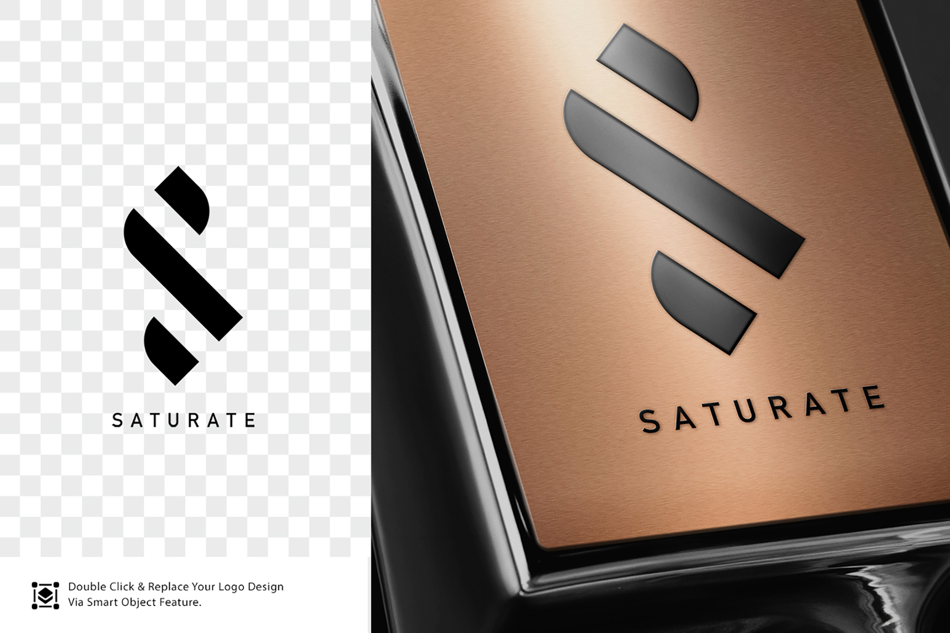 black bottle mockup