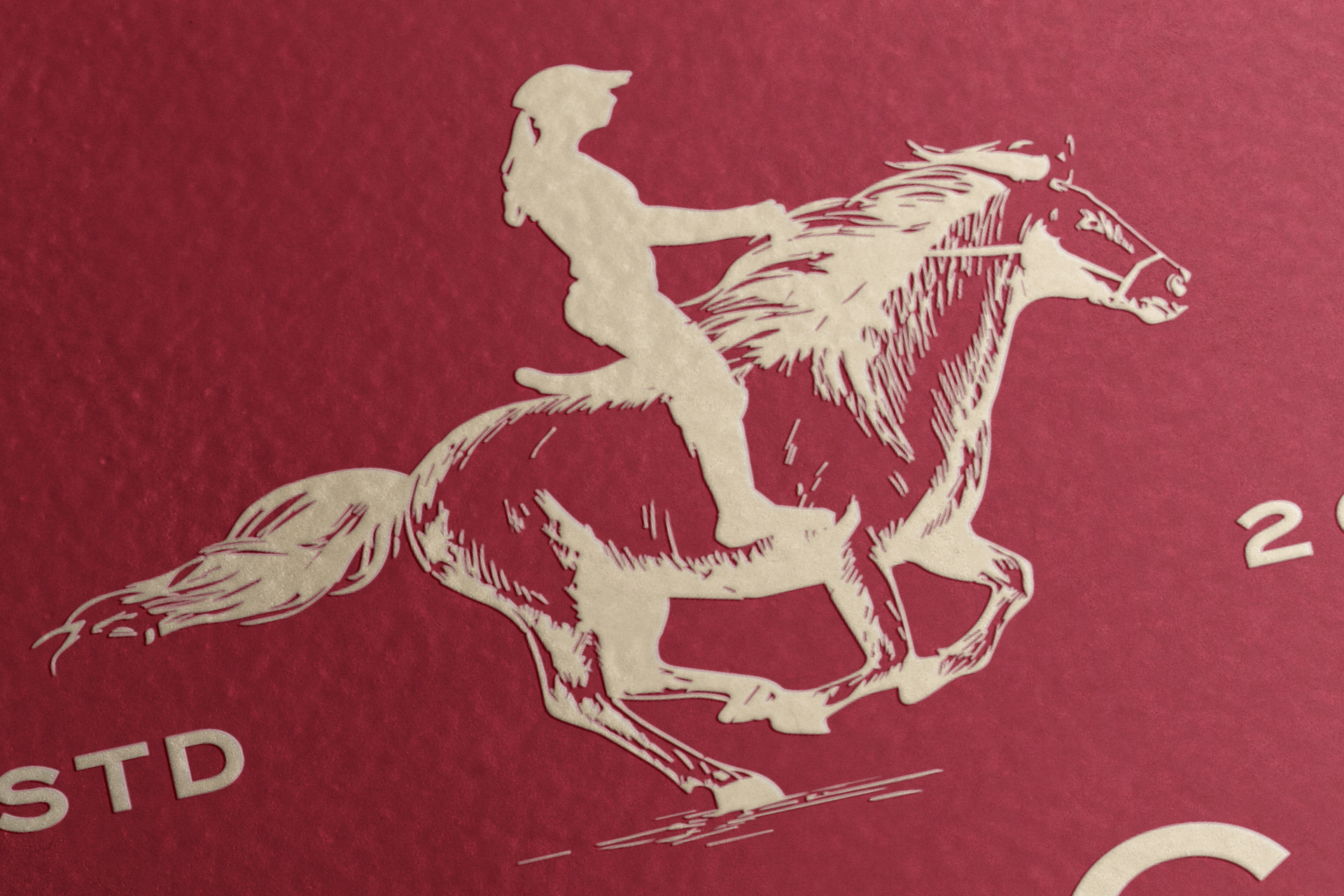 foil stamp logo PSD